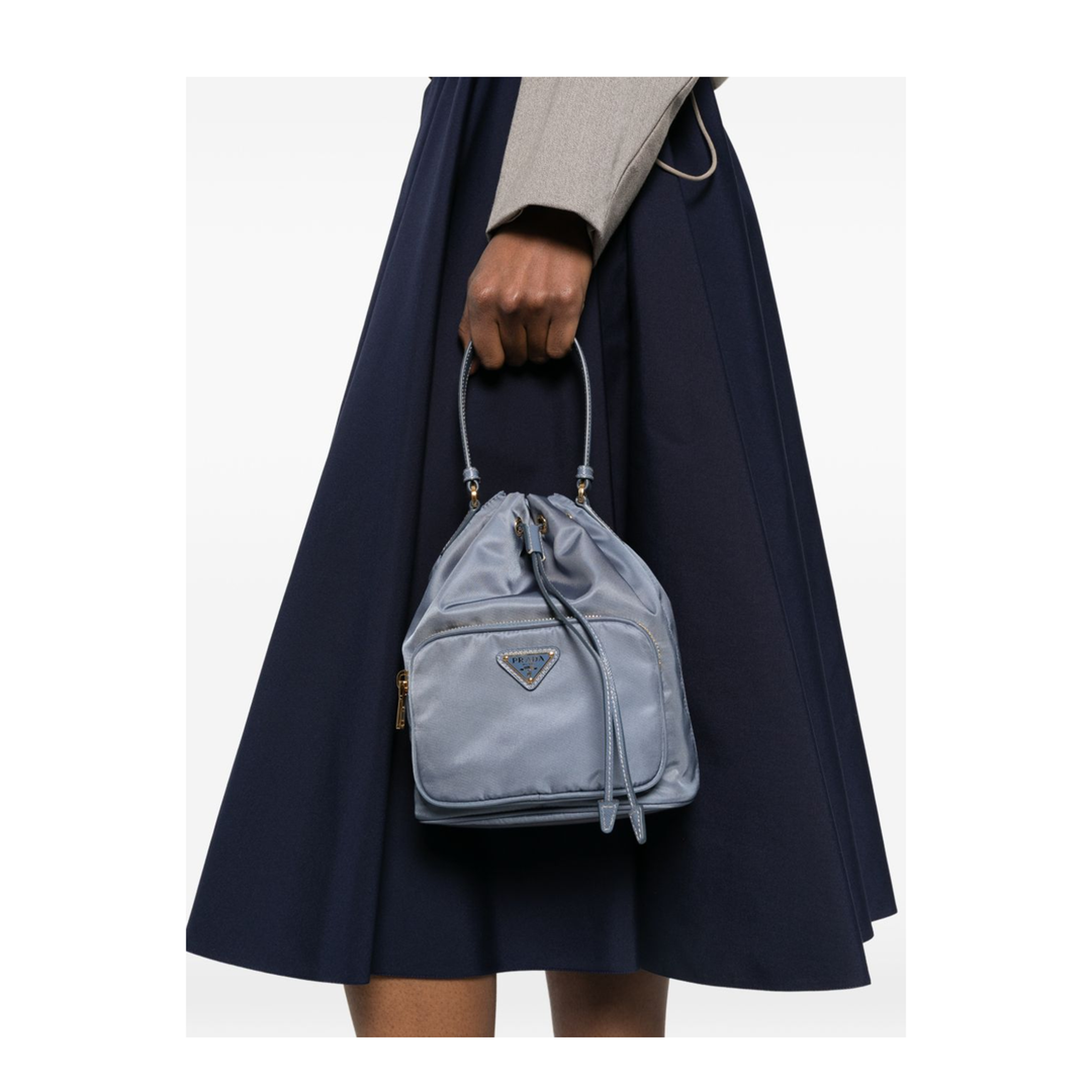 Duet Re-Nylon Bucket Bag - Aviation Blue