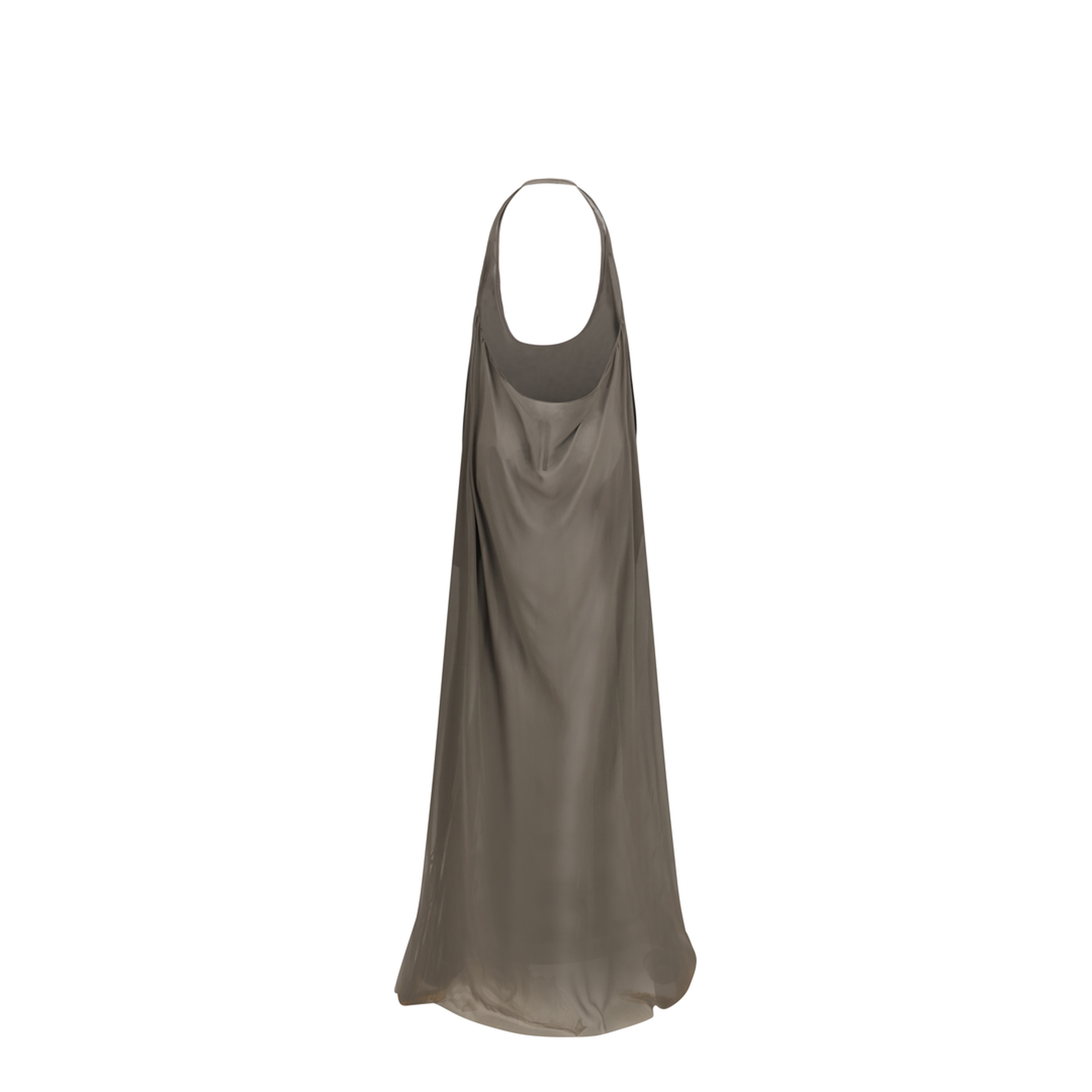 MAYFEYR - Rick Owens - Haltar Silk Georgette Dress - RO01F6598G