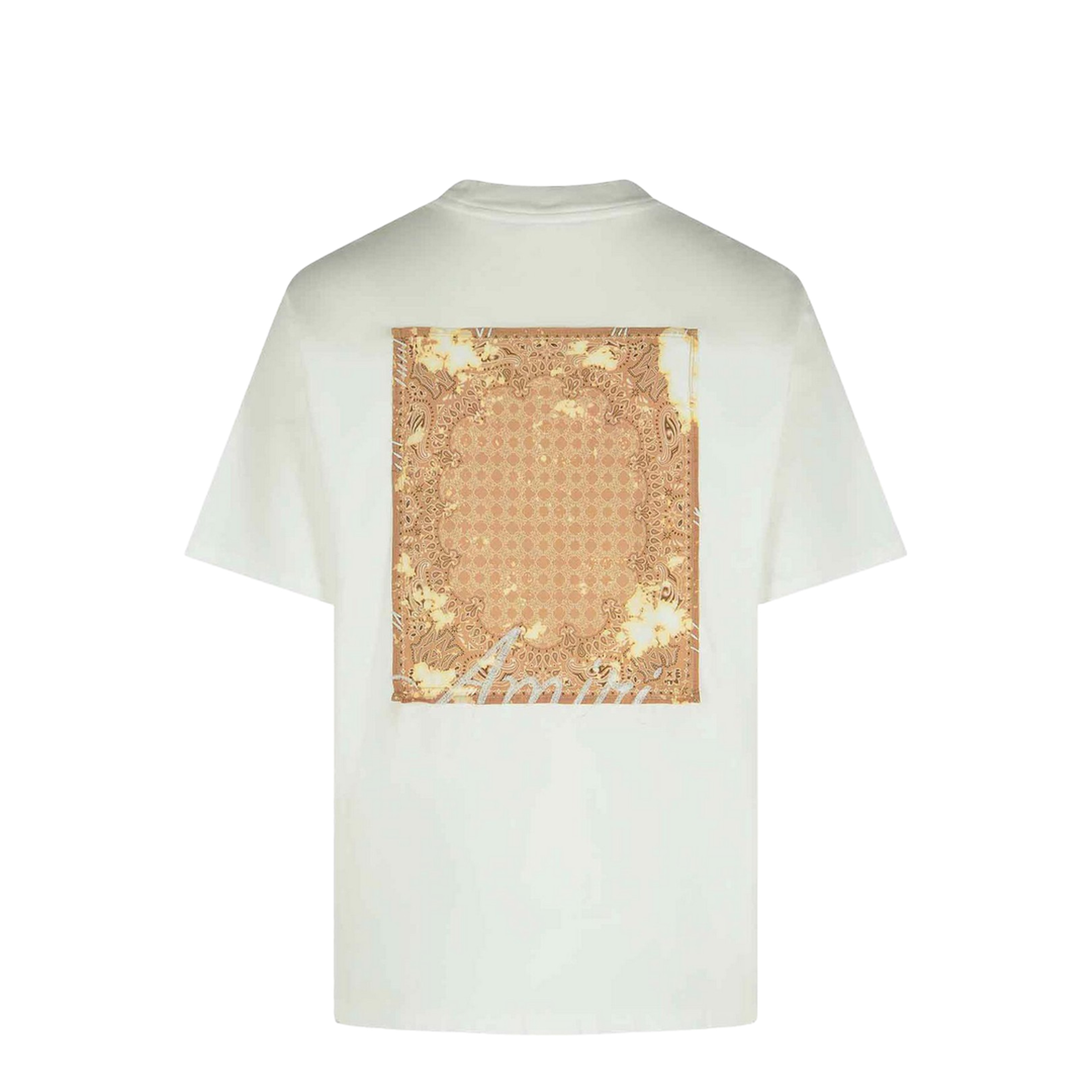 Bandana White Cotton T-Shirt