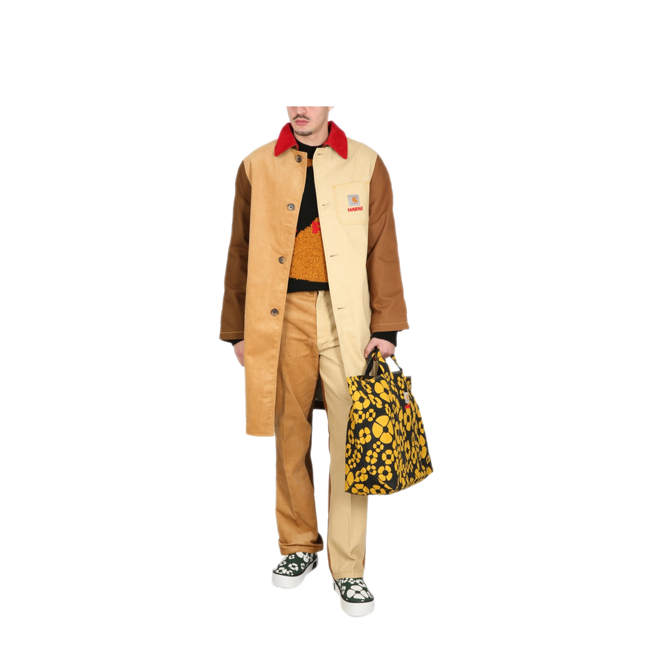 MAYFEYR - MARNI X CARHARTT WIP - Wool And Silk Sweater - GCMG0253Q1UFH936INN99