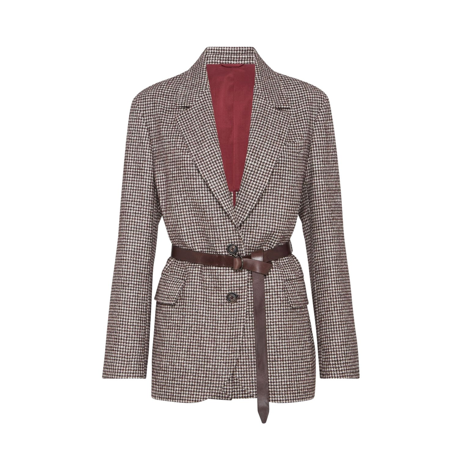 Lapel Collar Long Sleeve Button Cuff Shirt