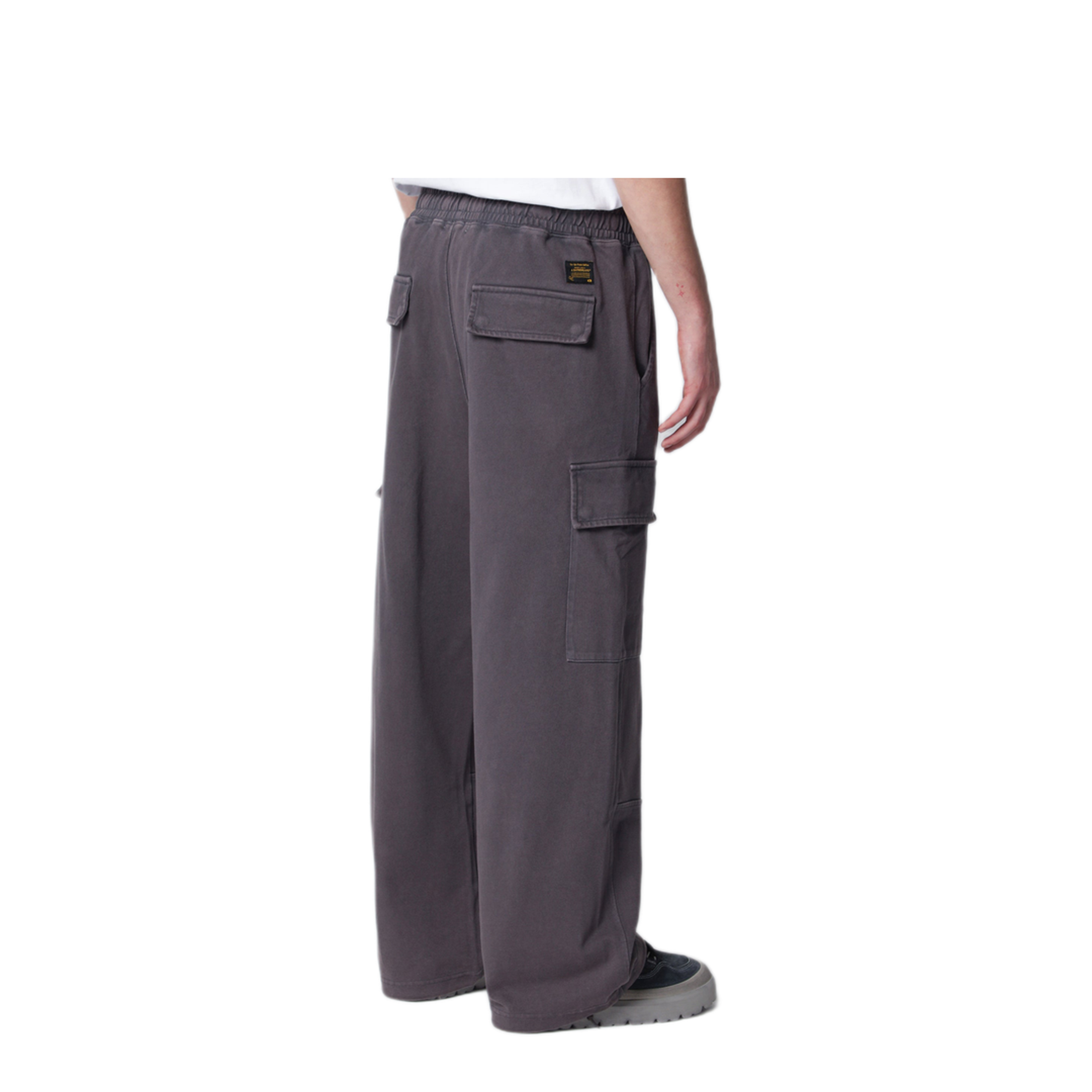 MAYFEYR - BAPE - Washed Grey Cargo Jogging Pants - 001PTM301306MCOCH