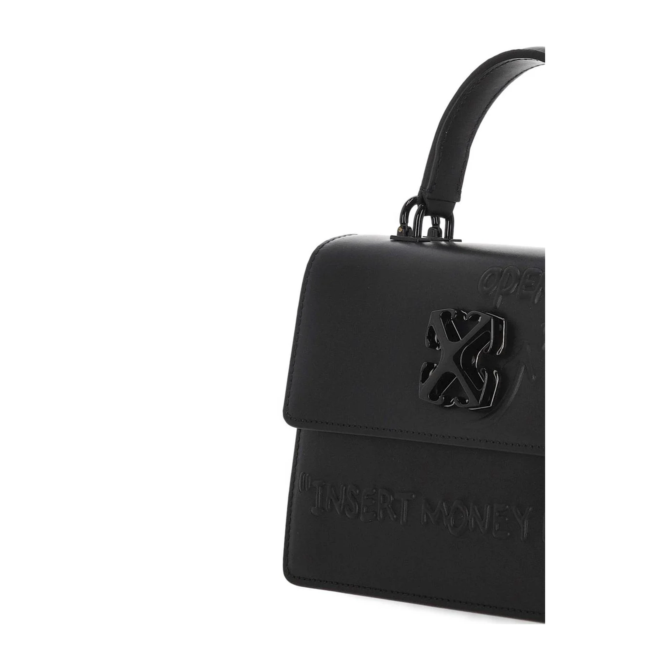 Jitney 1.4 Top Handle Bags Leather Black