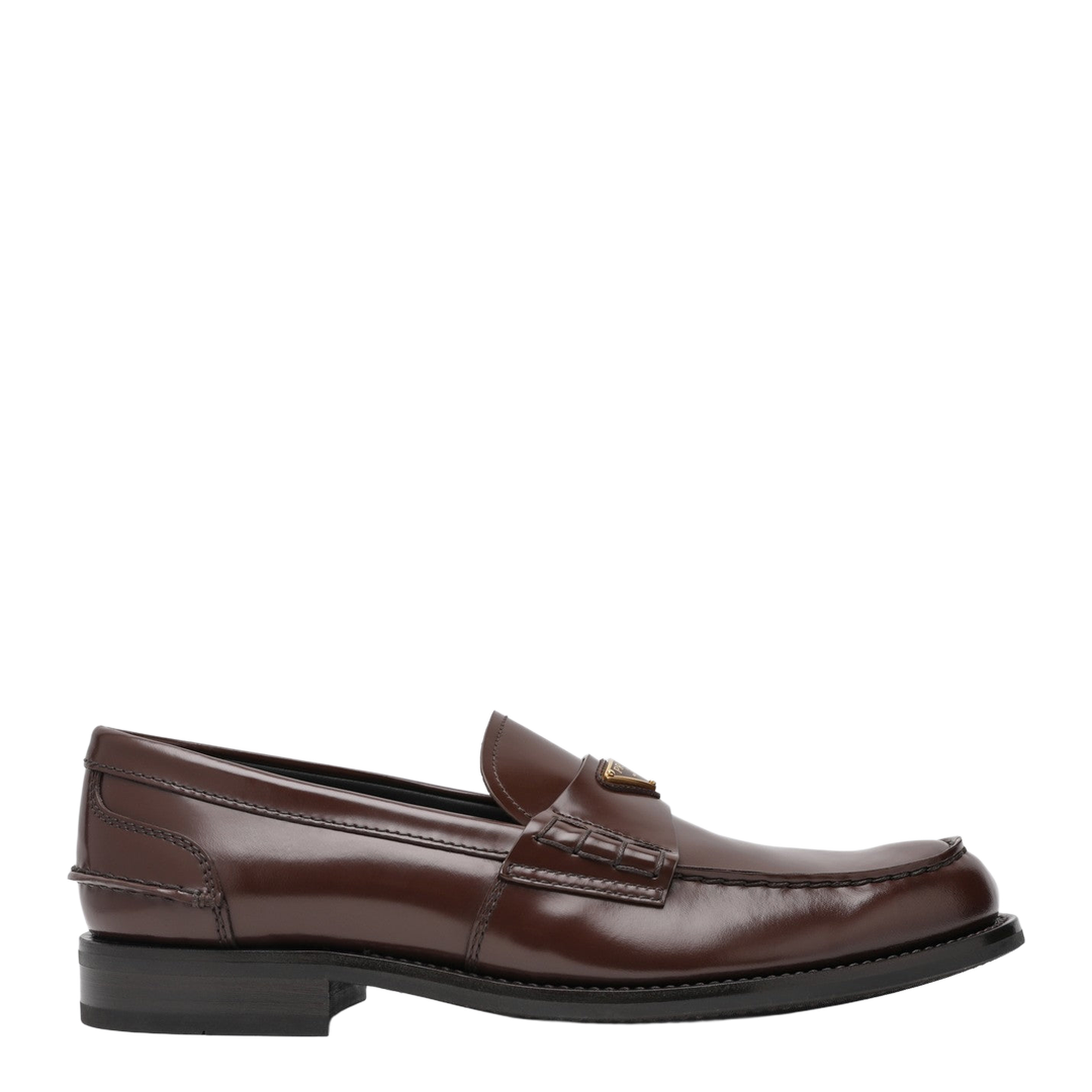 Logo Loafers - Brown