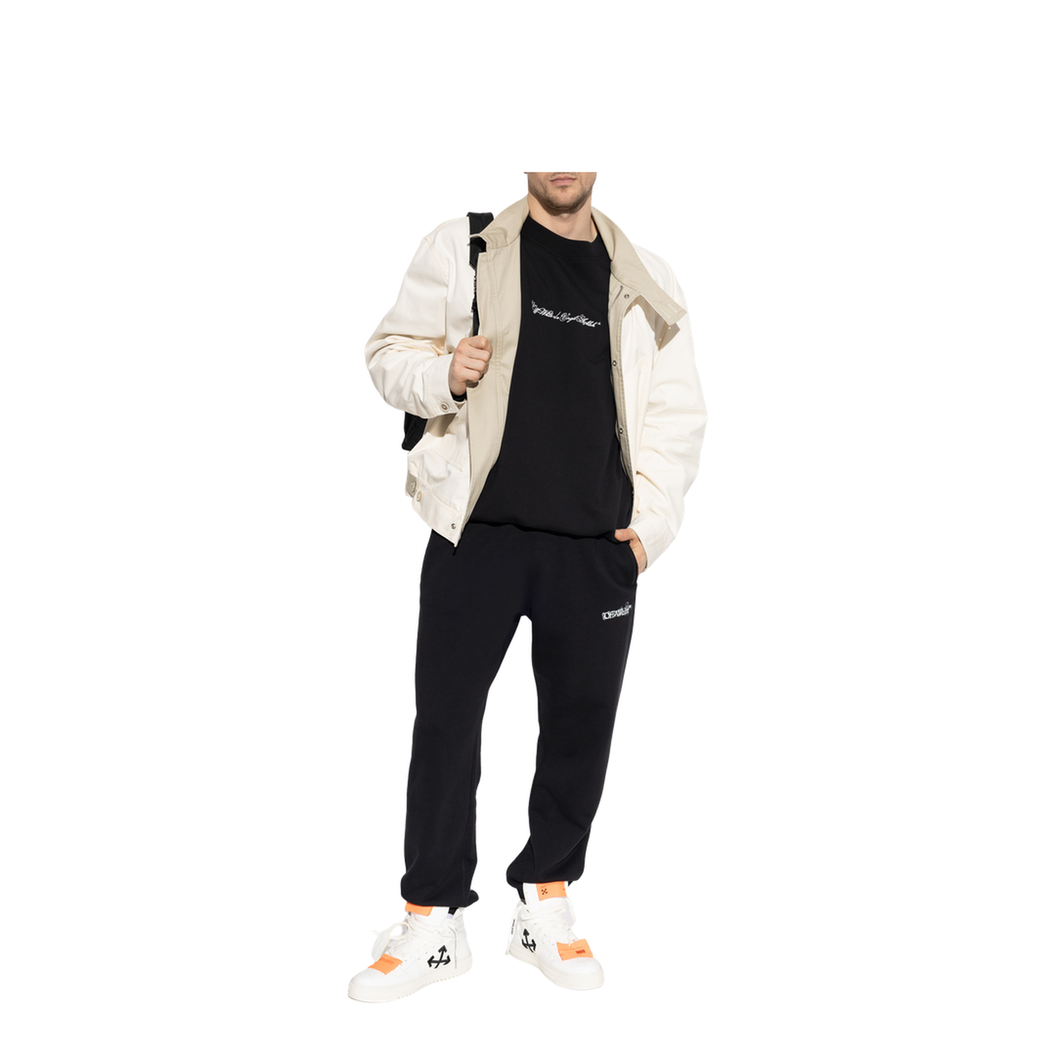 MAYFEYR - Off-White - Sweatshirt With Embroidered Logo - 44MBA054S26F001001
