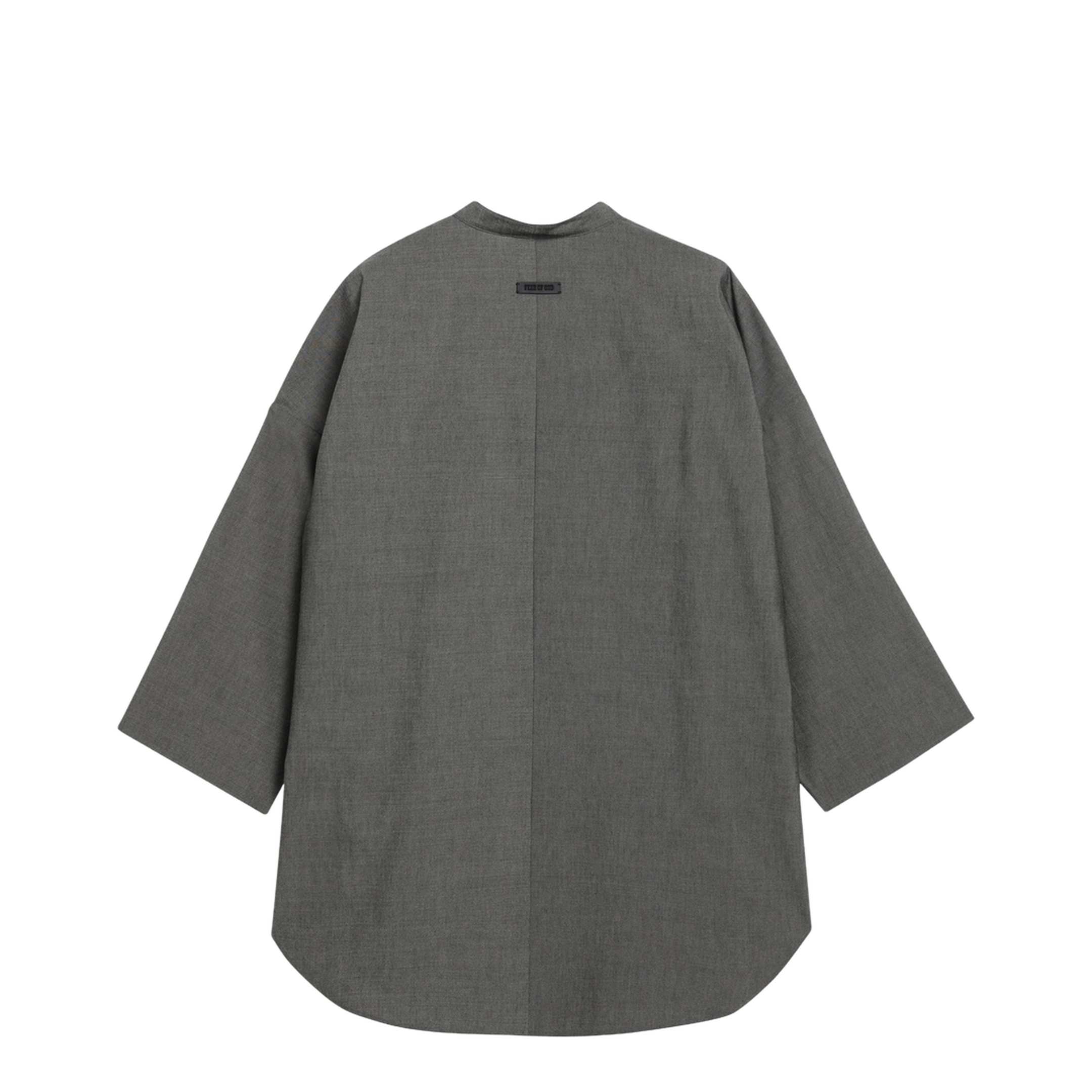 MAYFEYR - Fear Of God - Relaxed Mandarin Shirt In Wool Blend - FG9M60-606OXF259