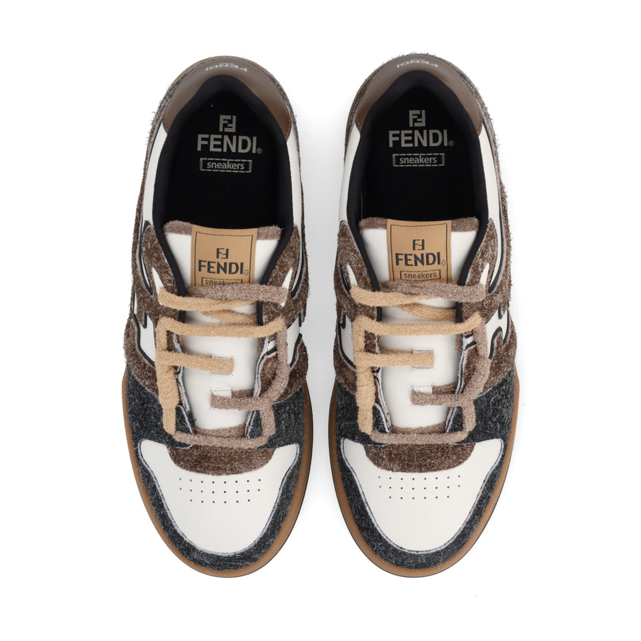 Match Trainers Leather Multicolour
