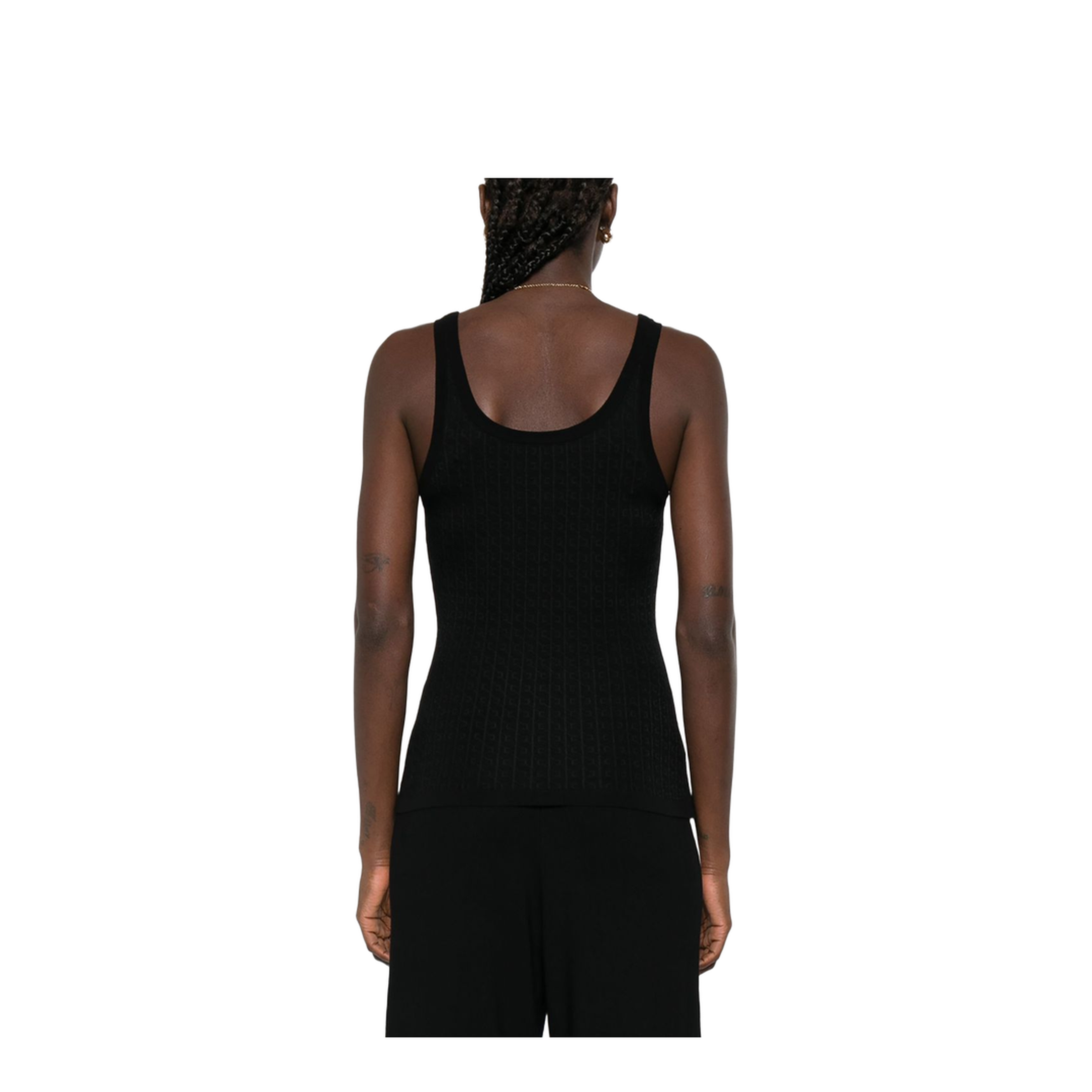 MAYFEYR - Elisabetta Franchi - Top Black - TK58S56E2110