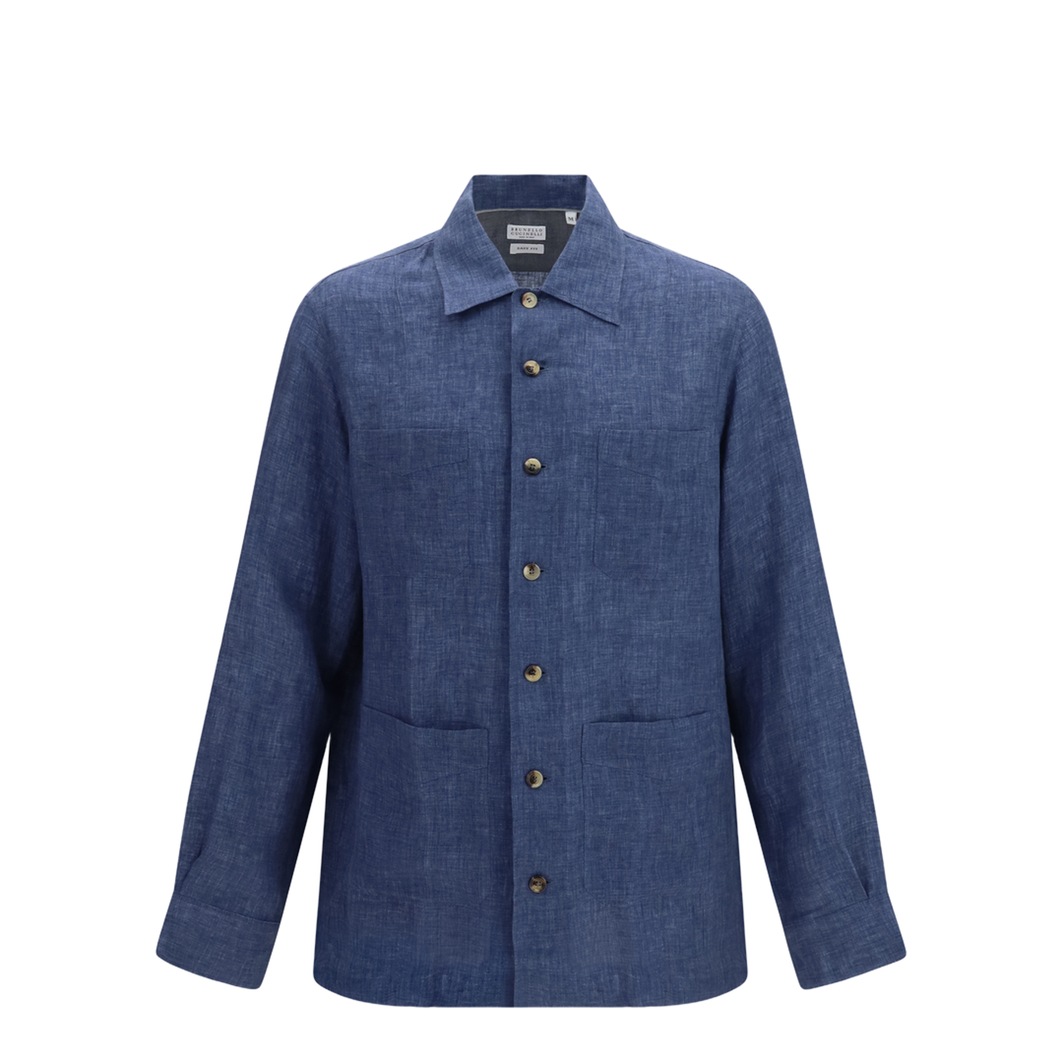 MAYFEYR - Brunello Cucinelli - Easy Fit Linen Shirt - MF6300648