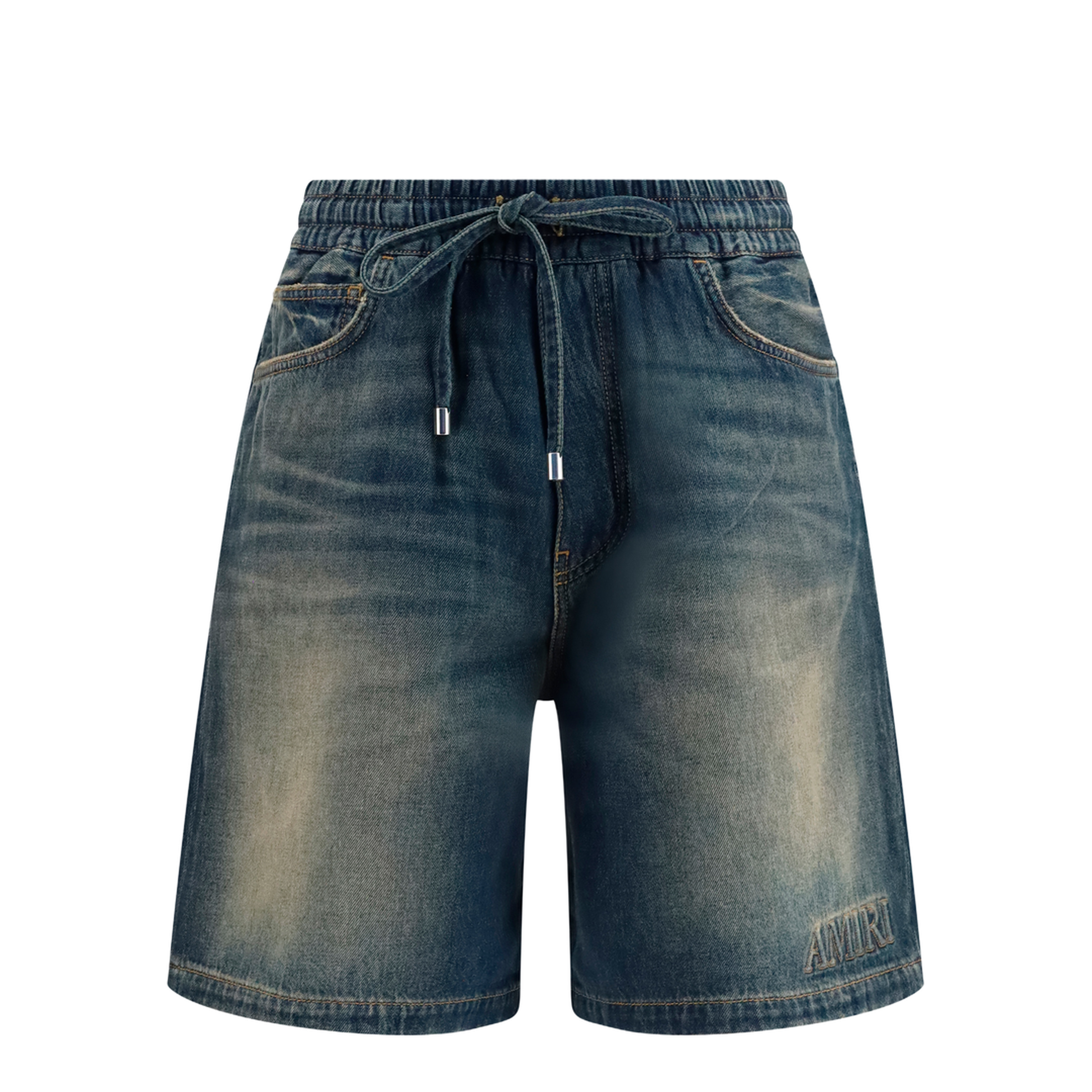MAYFEYR - Amiri - Drawstring Denim Shorts - AM326SO001