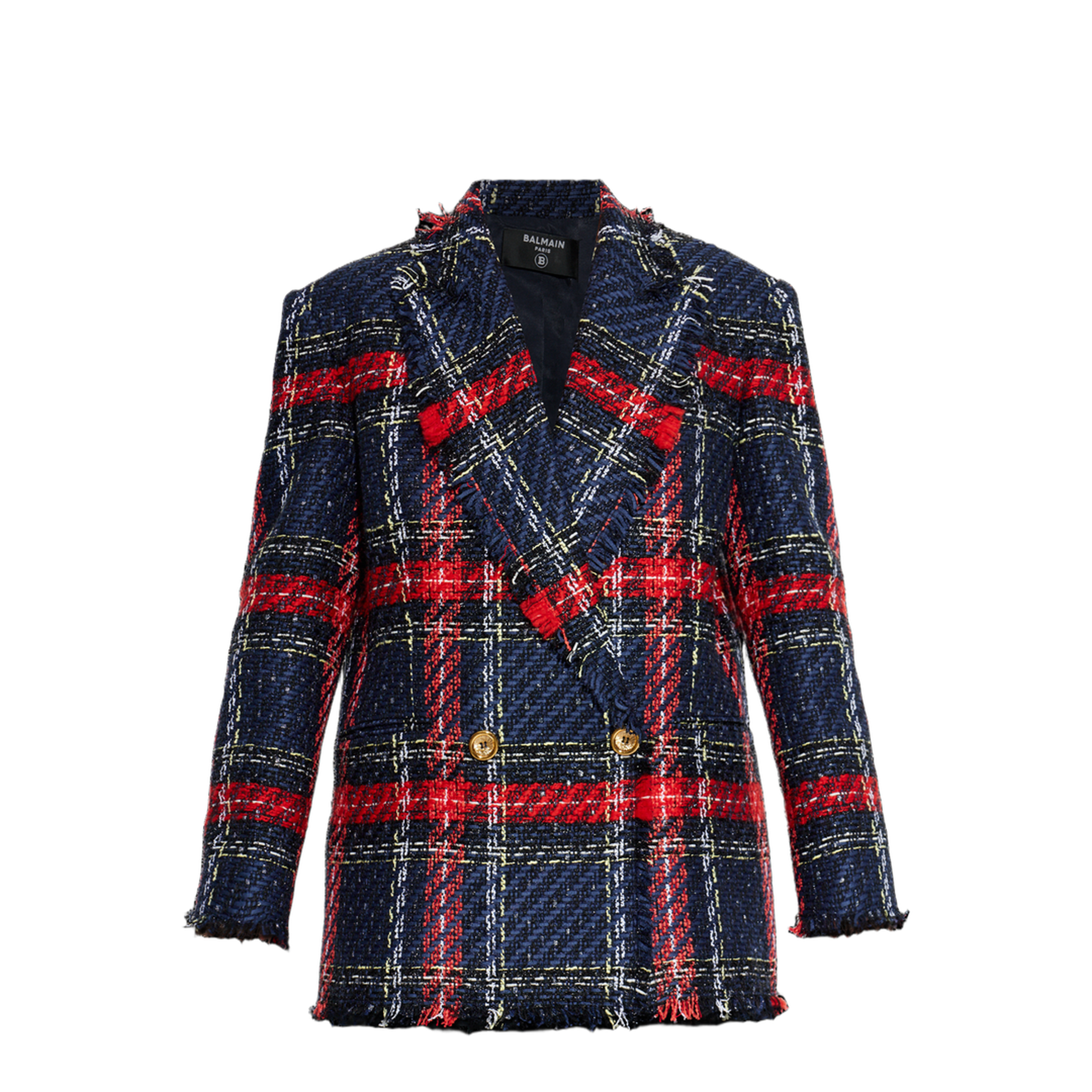 Tweed Blazer with Lurex Thread