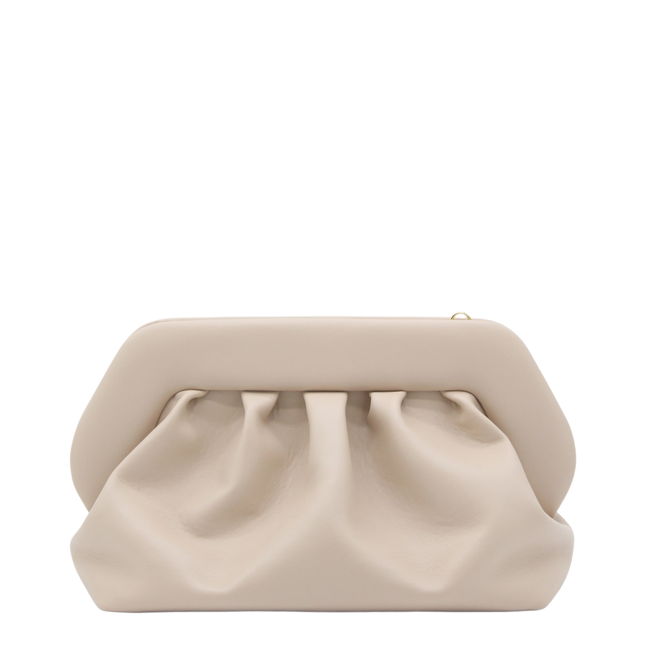 Bios One Size Satin Clutch - Butter Cream