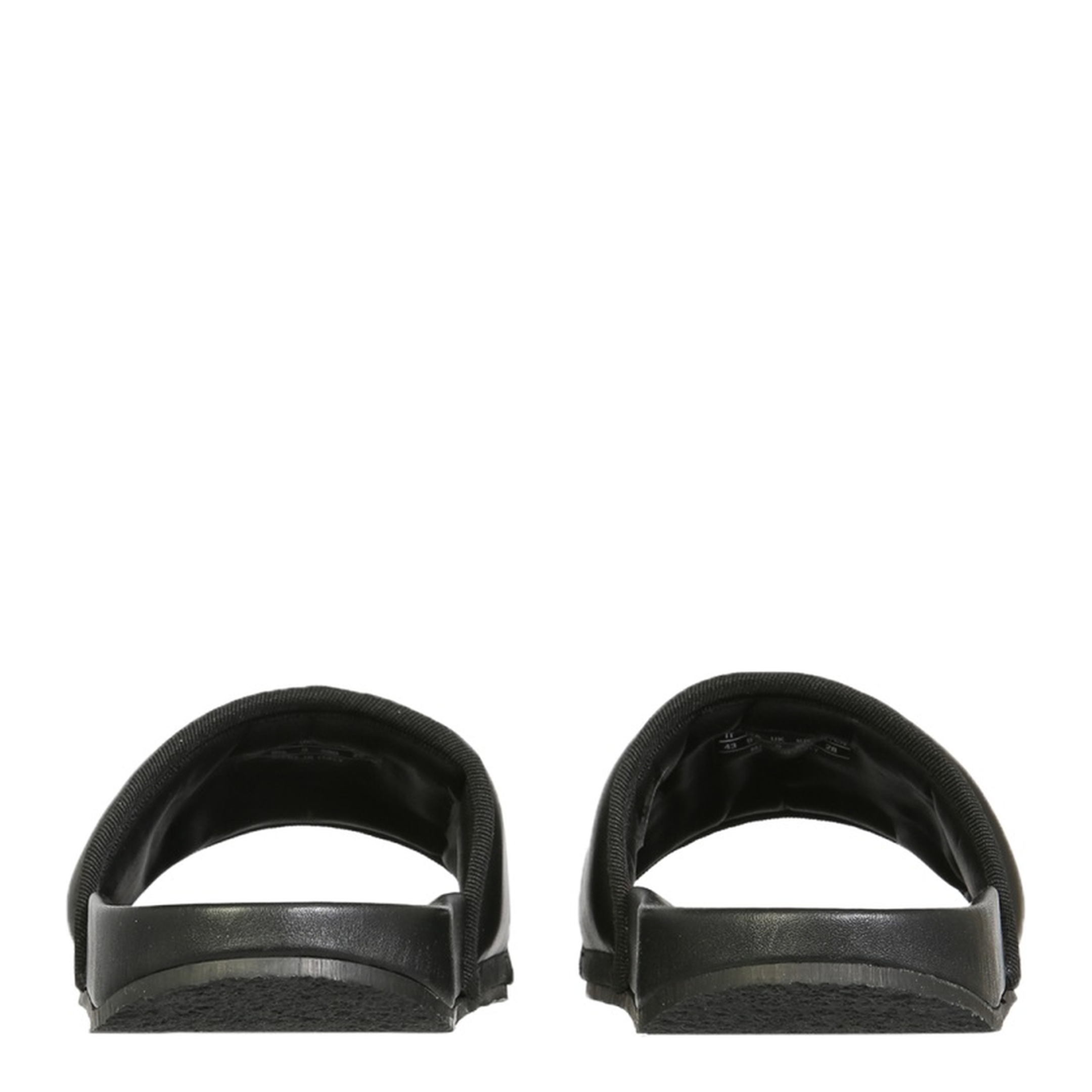 MAYFEYR - AMBUSH - Leather Slide Sandals - BMIC001S21LEA0011010
