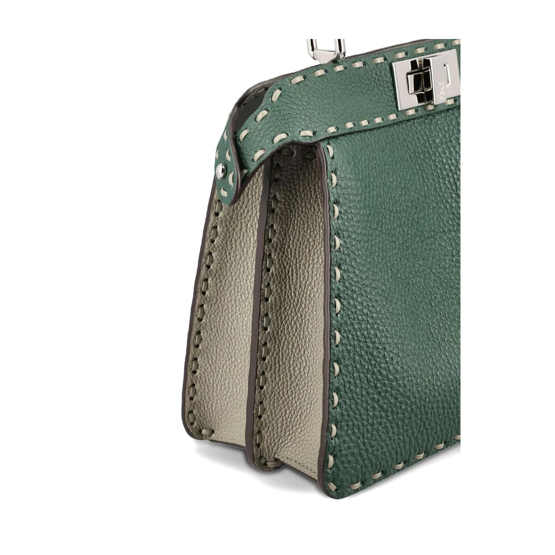 Small Peekaboo Iseeu Tote Bag In Green