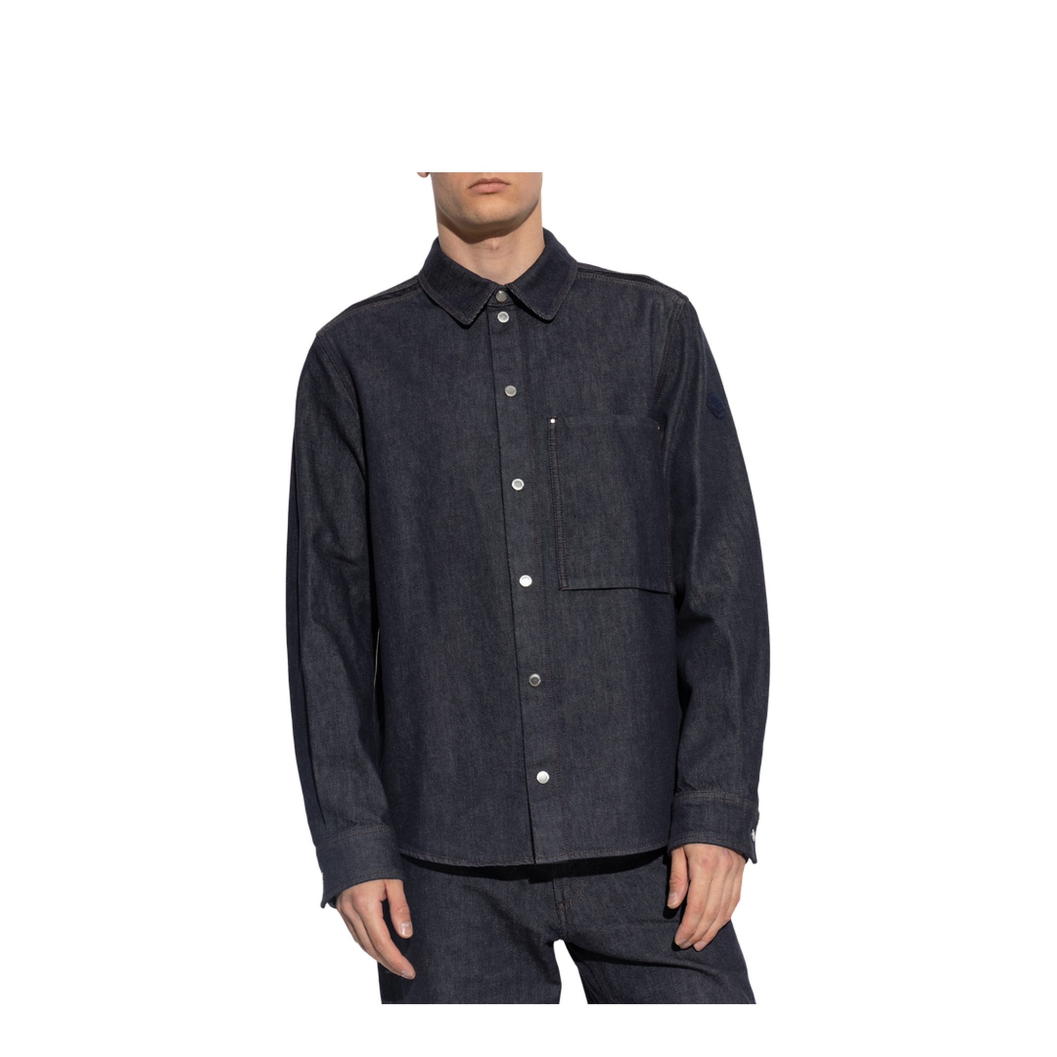 Blue Denim Long Sleeve Shirt