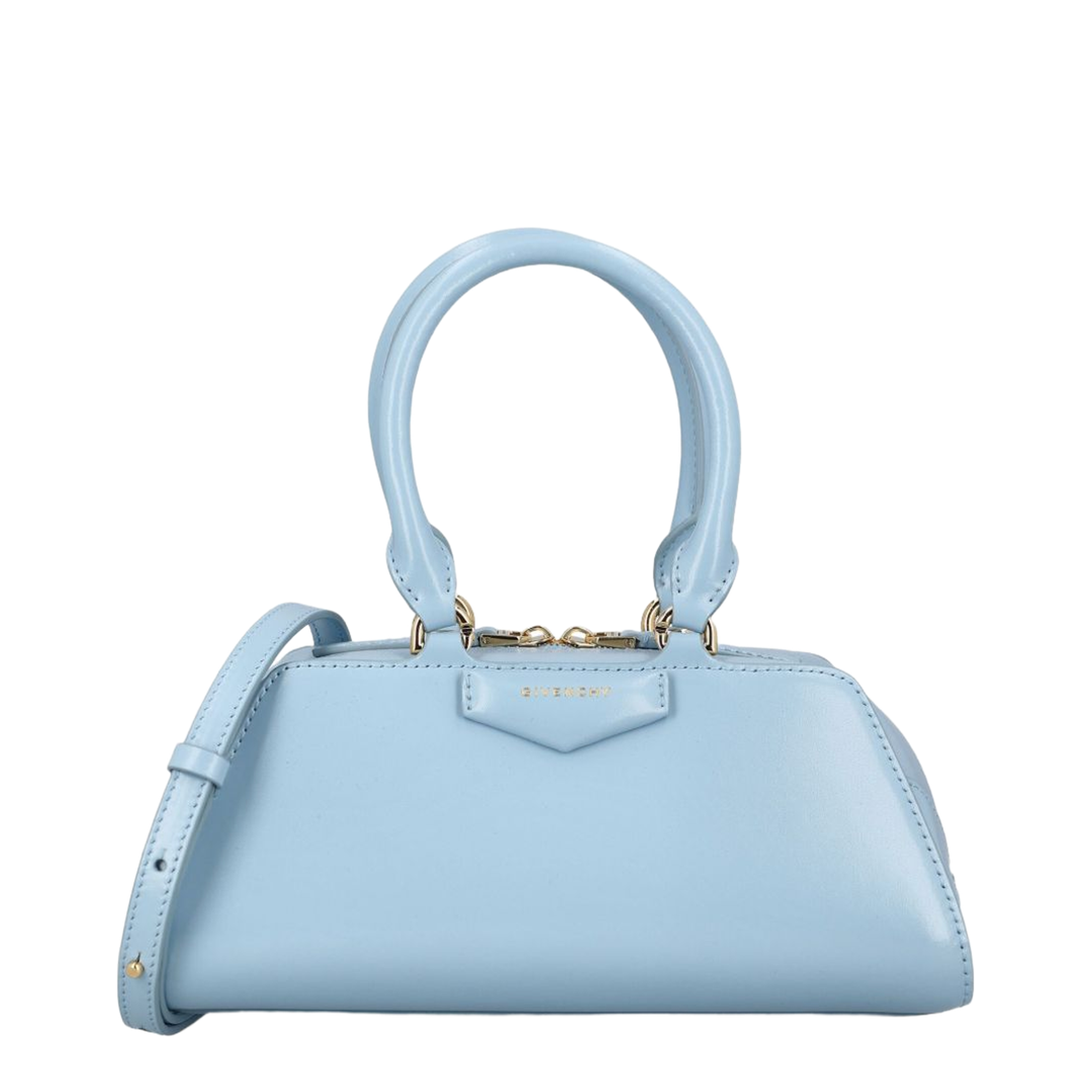 Mini Antigona East-West Bag in Box Leather