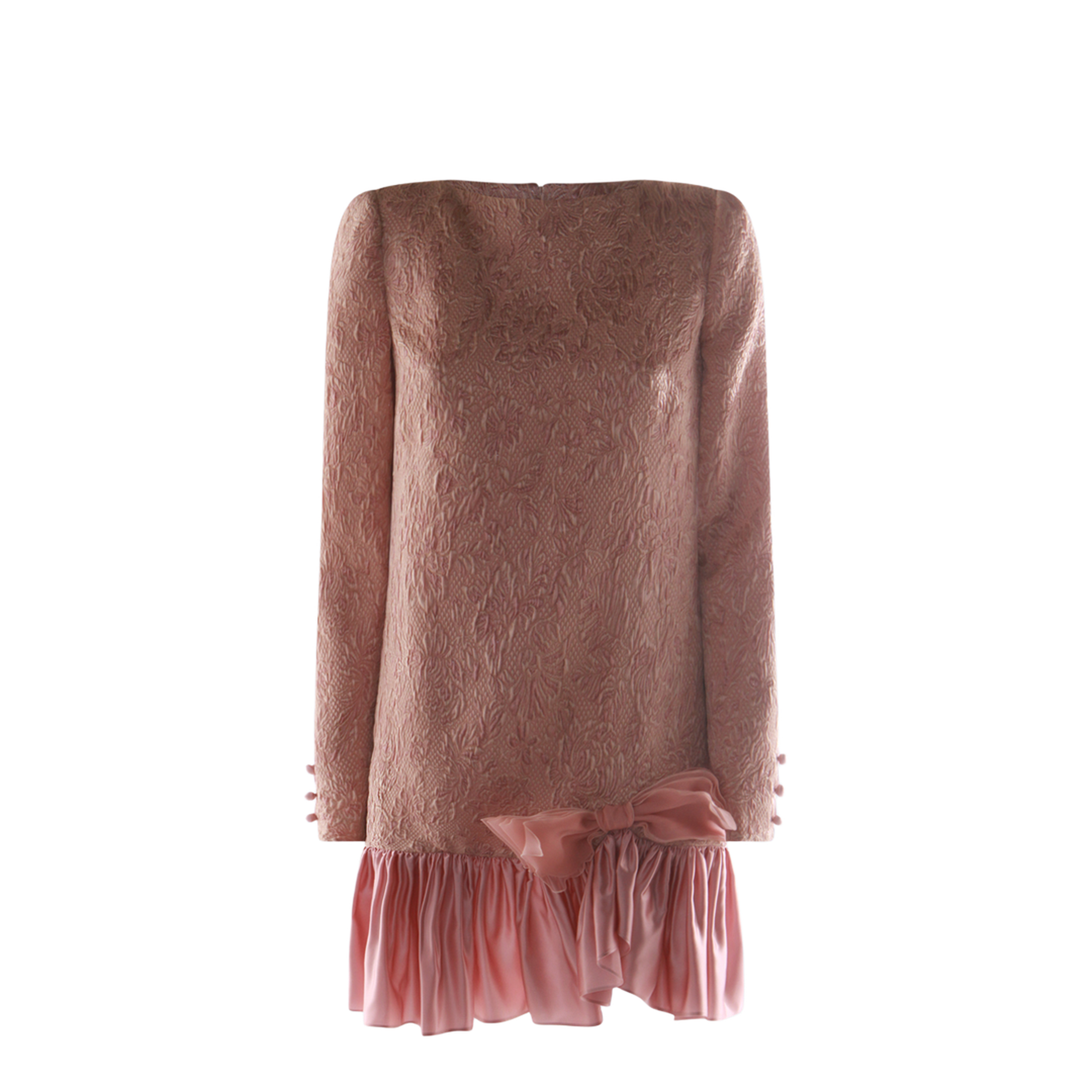 Pink Wool Dress