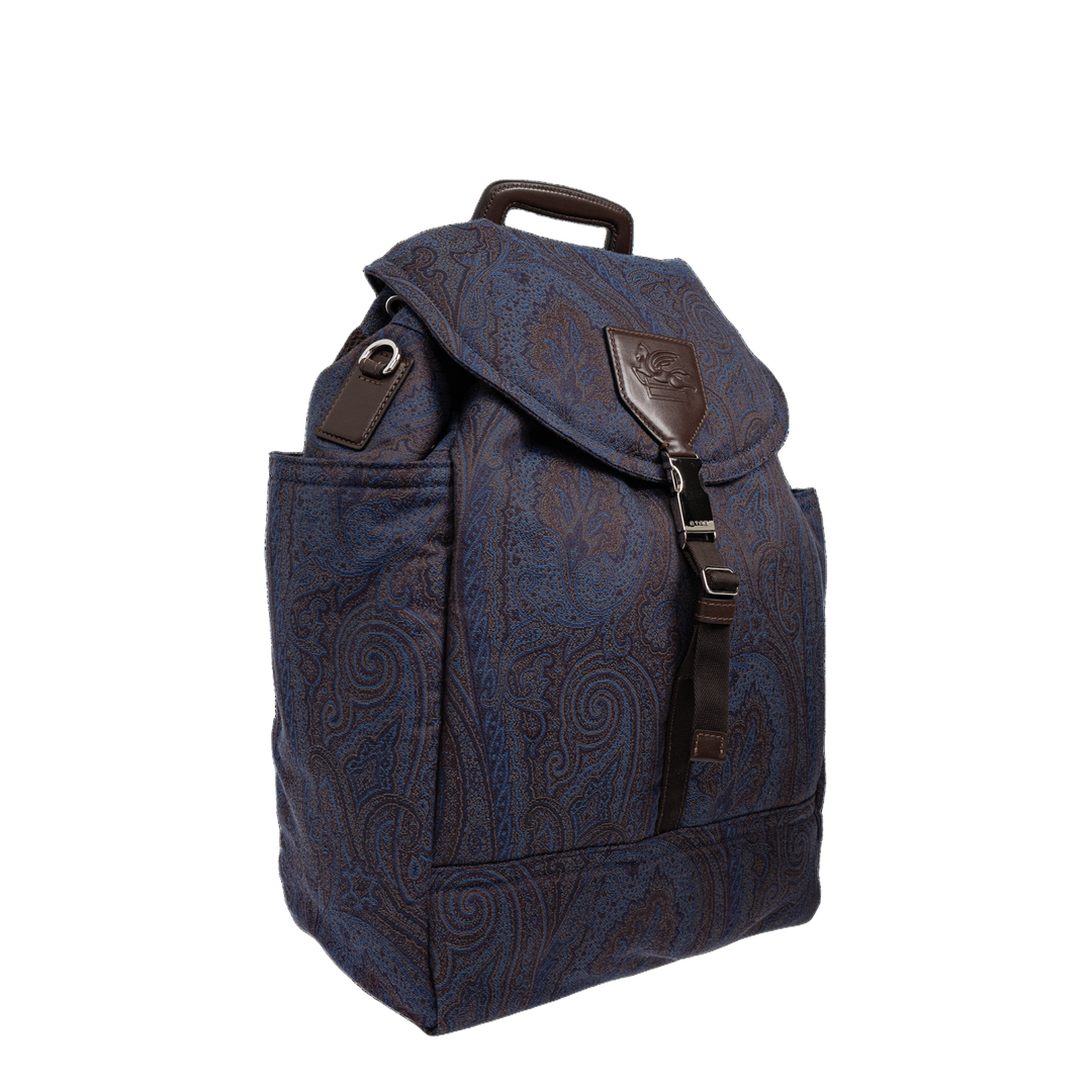 Paisley Backpack with Pegaso Logo