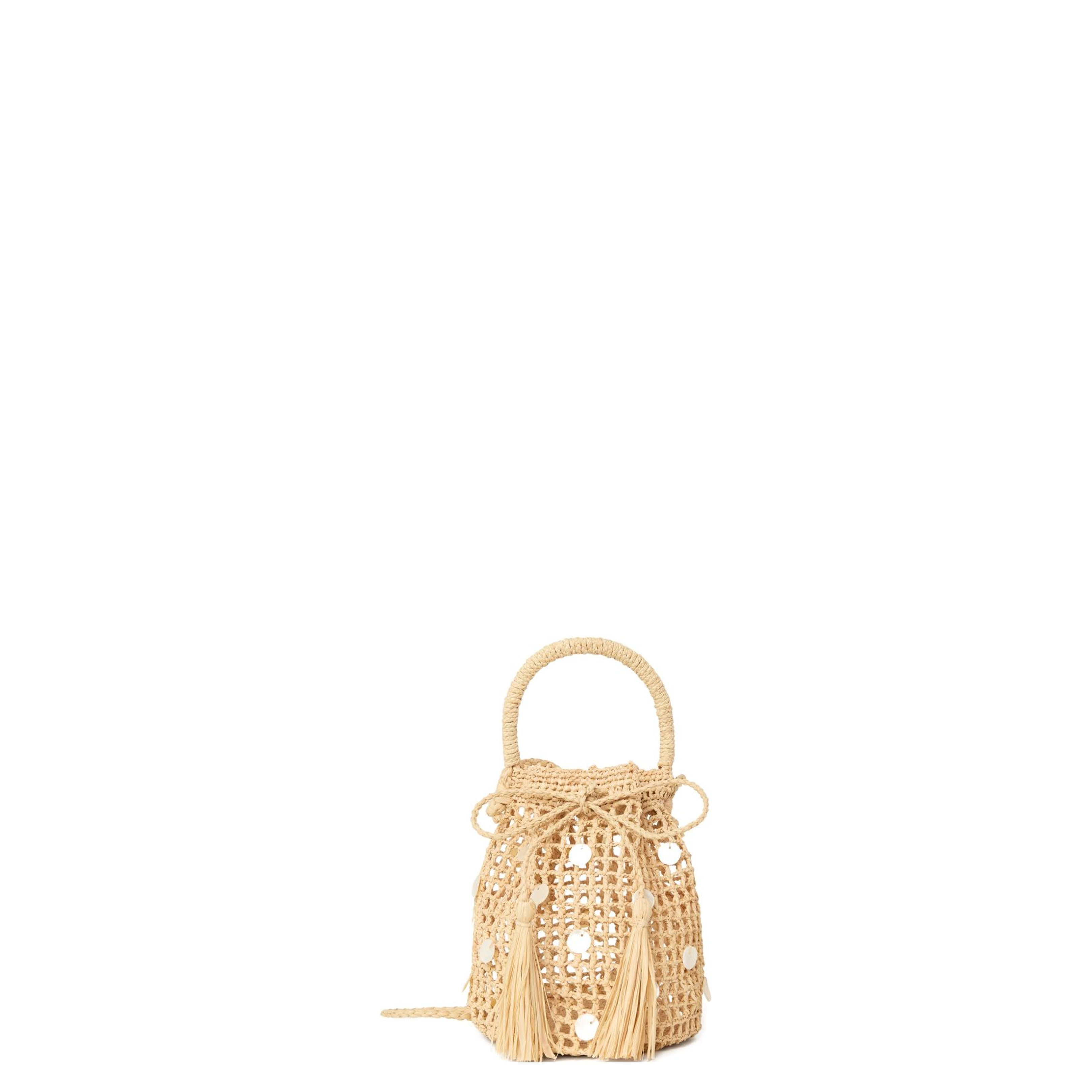 Rafia Bucket Bag
