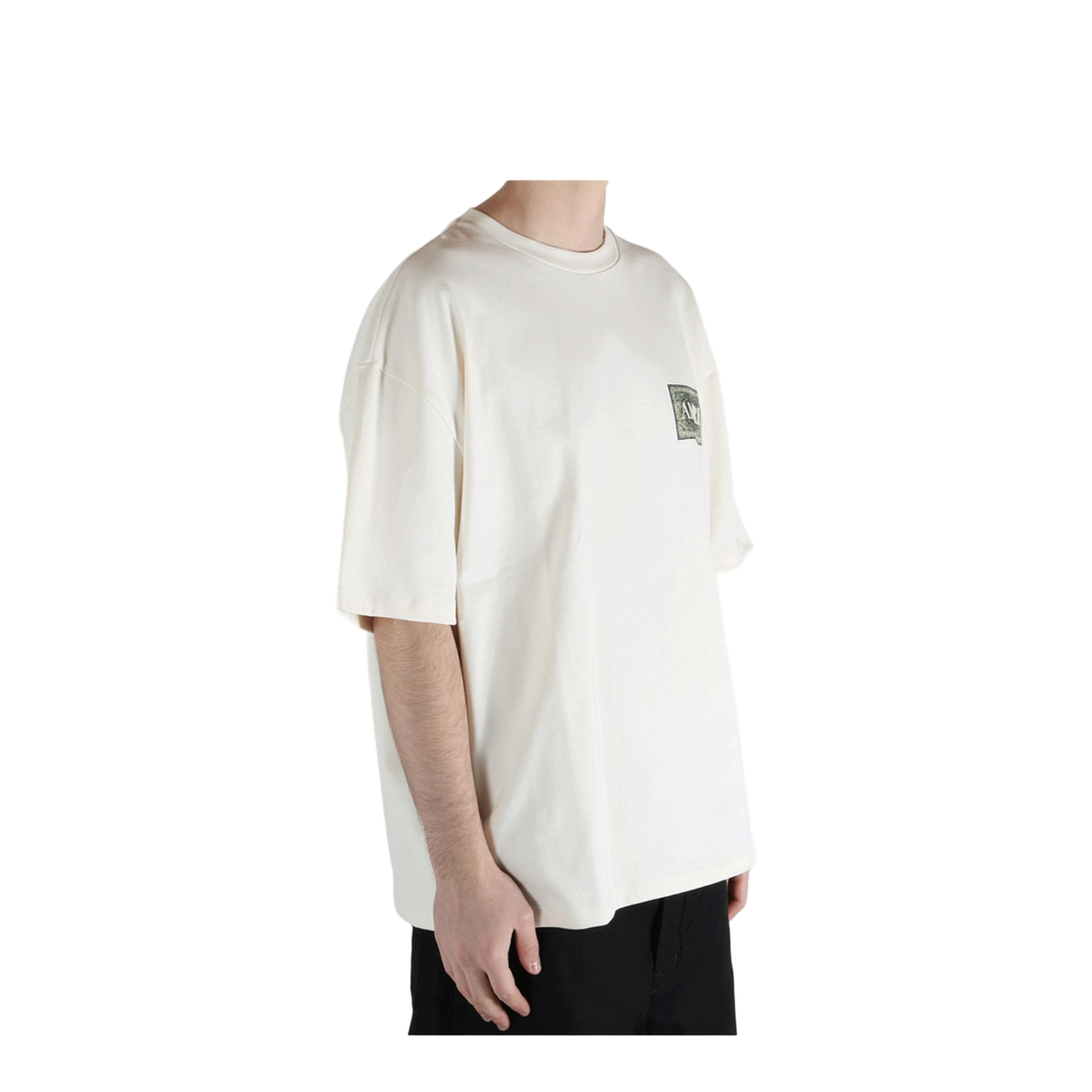 Bandana Ivory Cotton T-Shirt