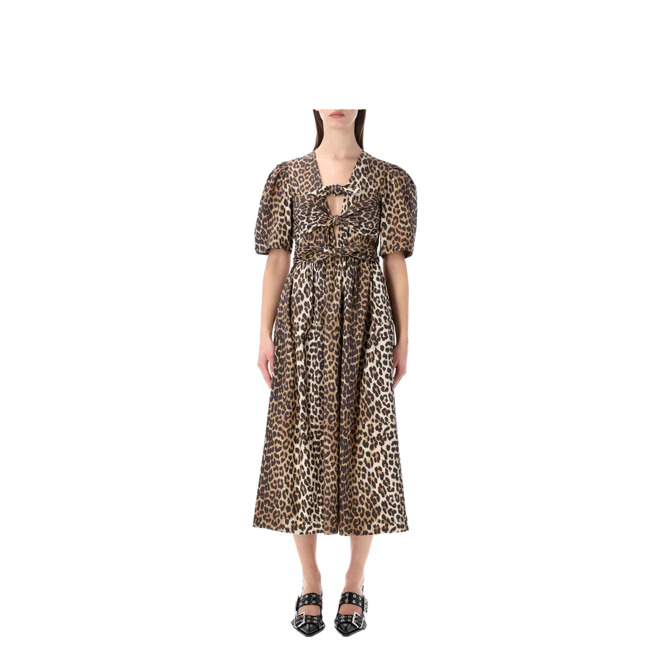 MAYFEYR - Ganni - Dresses Brown - W03736488943