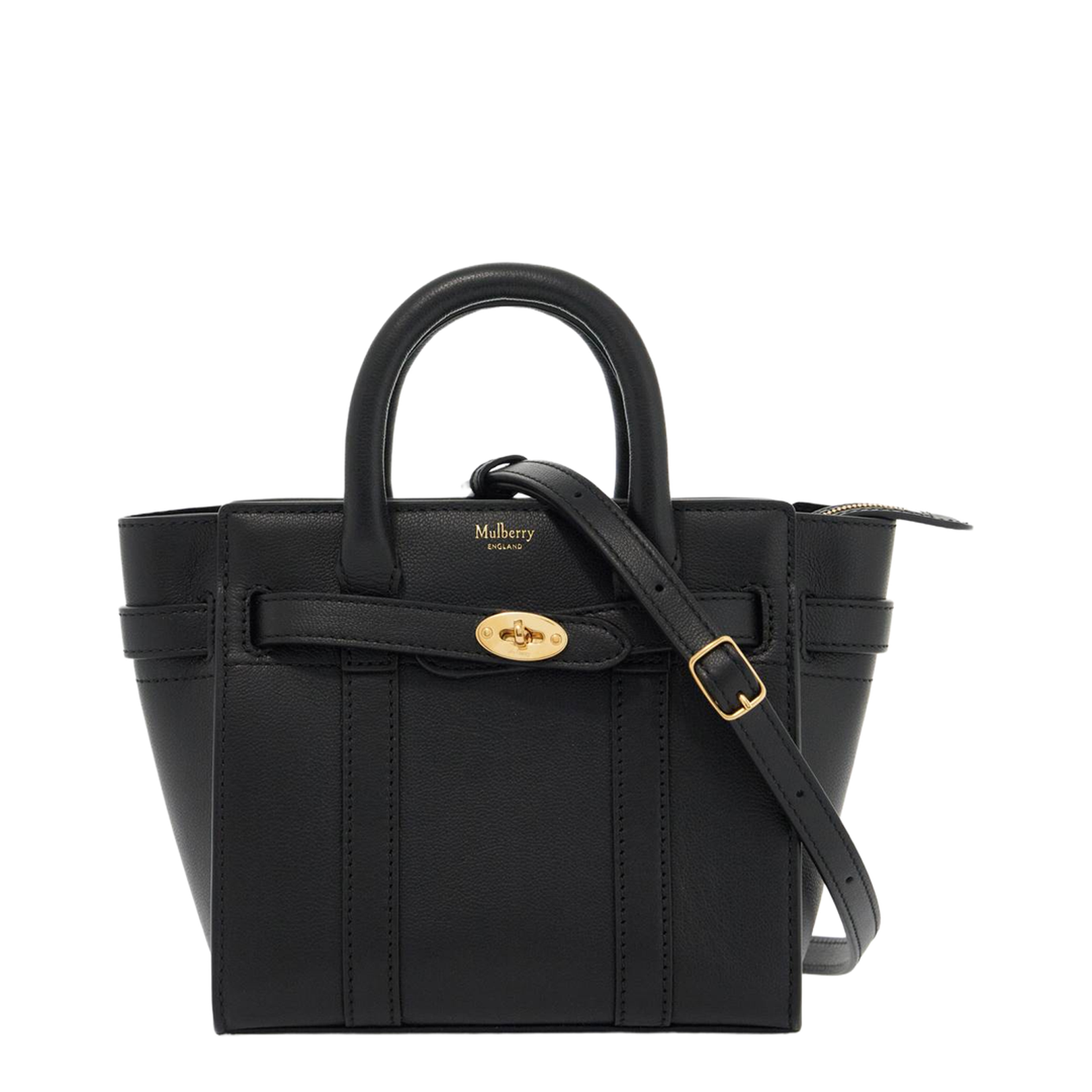 Micro Zipped Bayswater Handbag