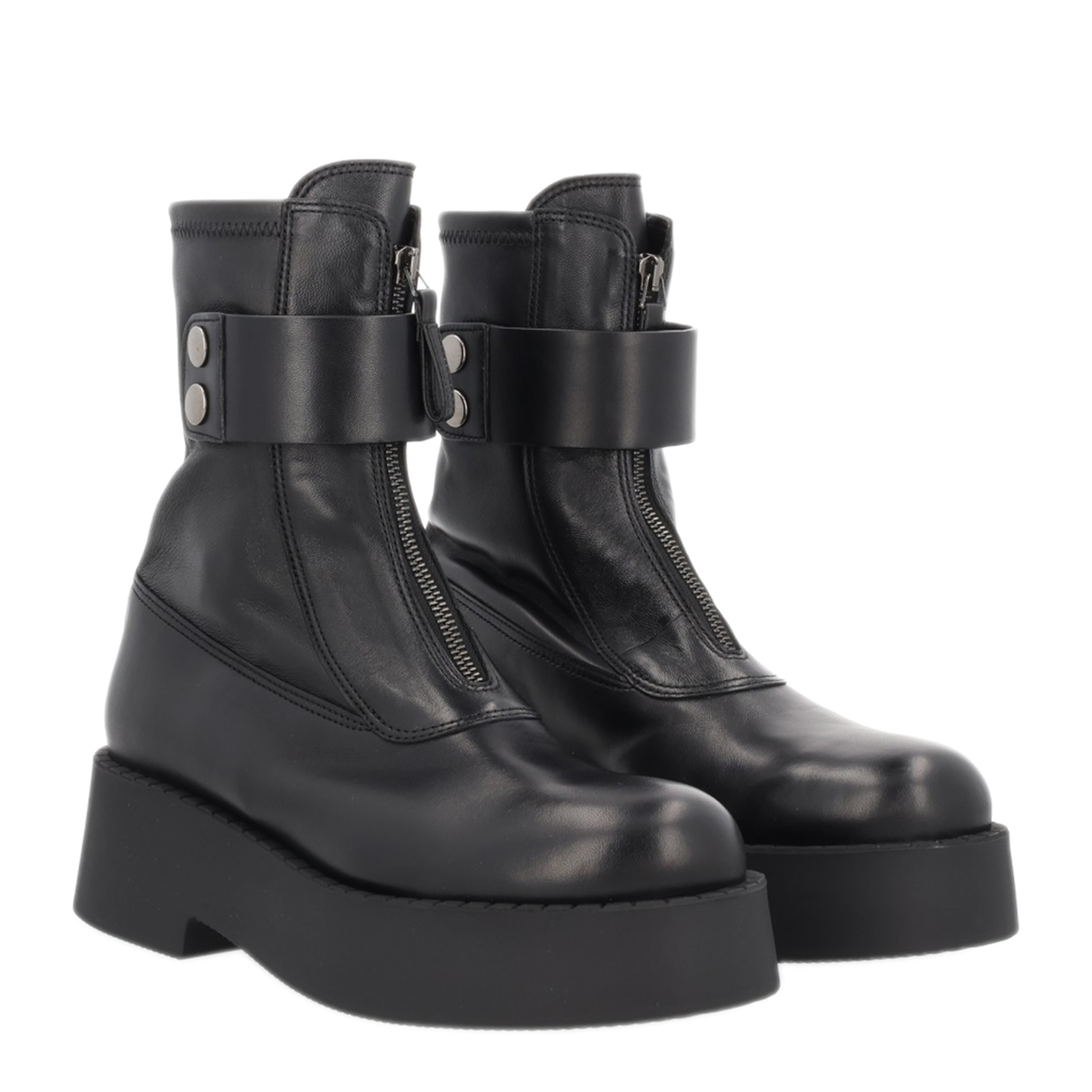 MAYFEYR - PREMIATA - Leather Boot - M6833NERO