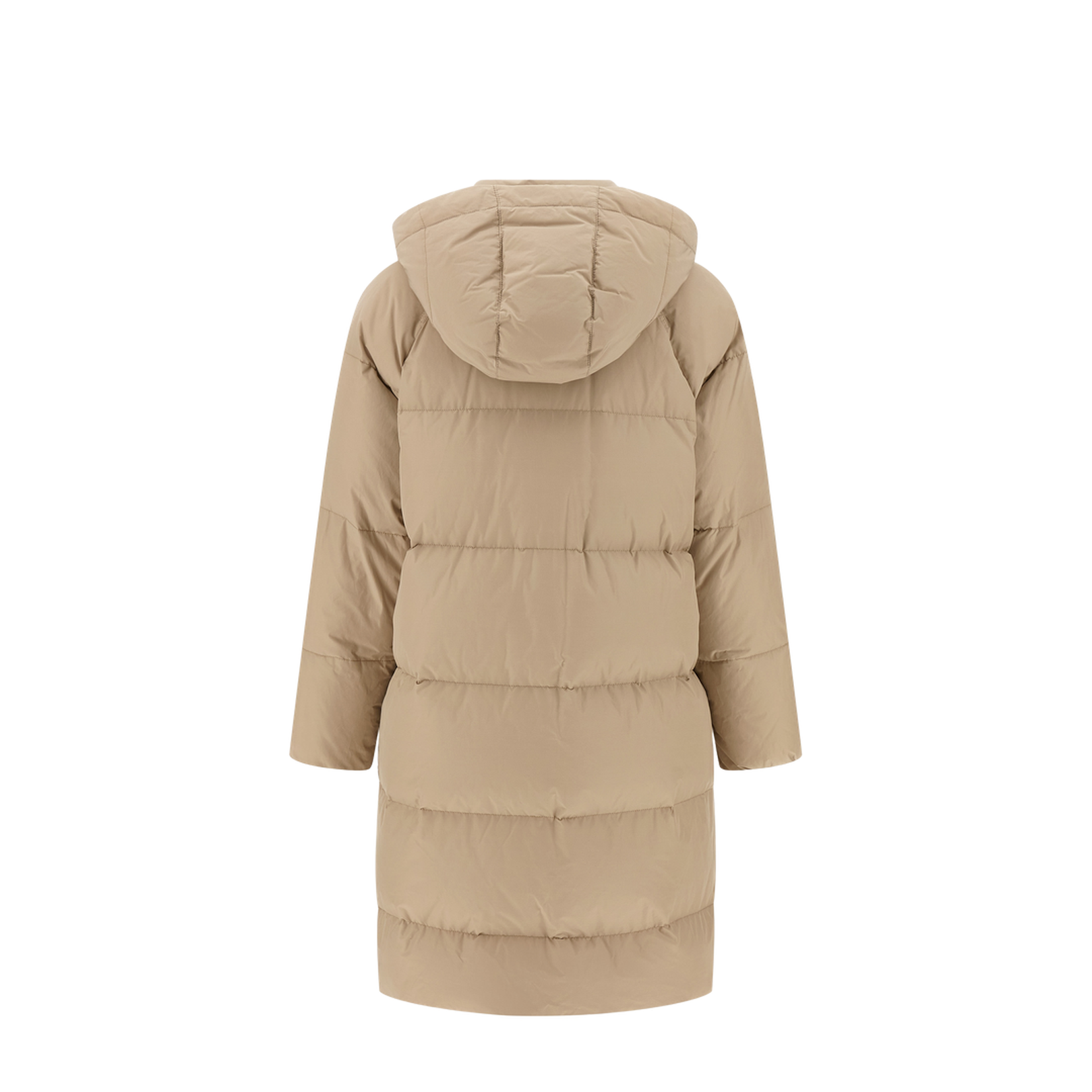 Shiny Zipper Pull Down Jacket