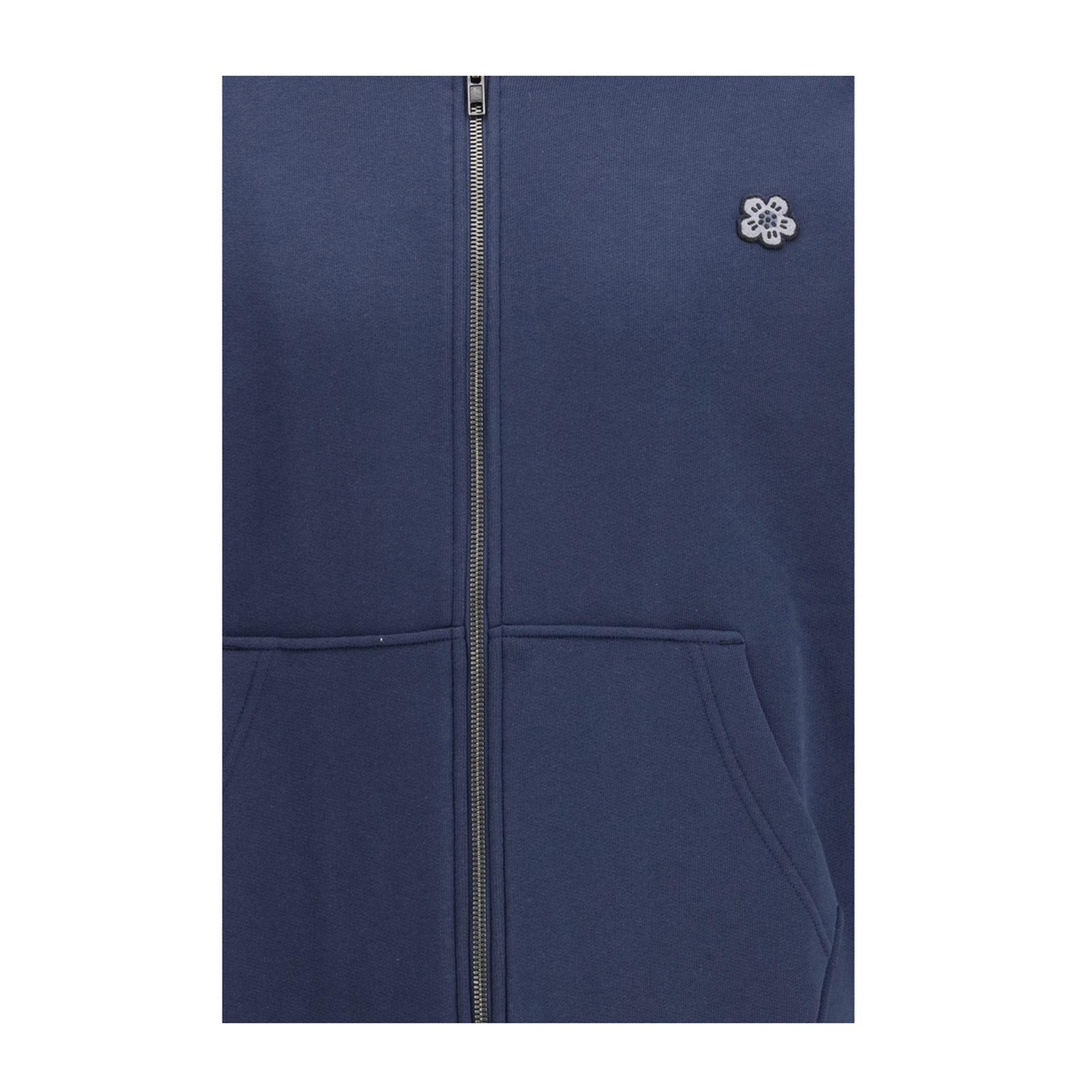 MAYFEYR - Kenzo - Boke Flower Embroidered Zip Hoodie - FG55HO2034MJ