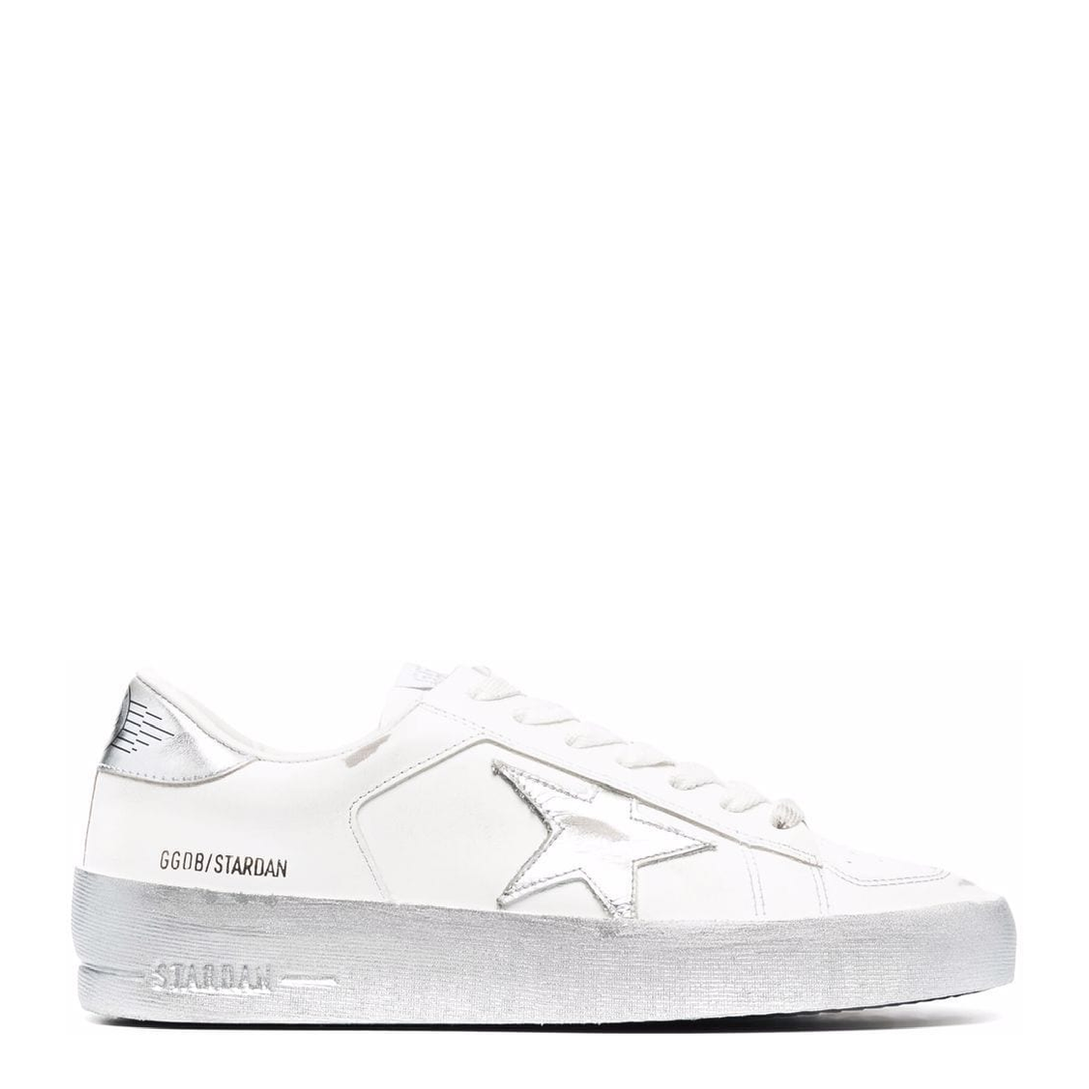 Stardan Leather Upper Laminated Sneakers, Brand