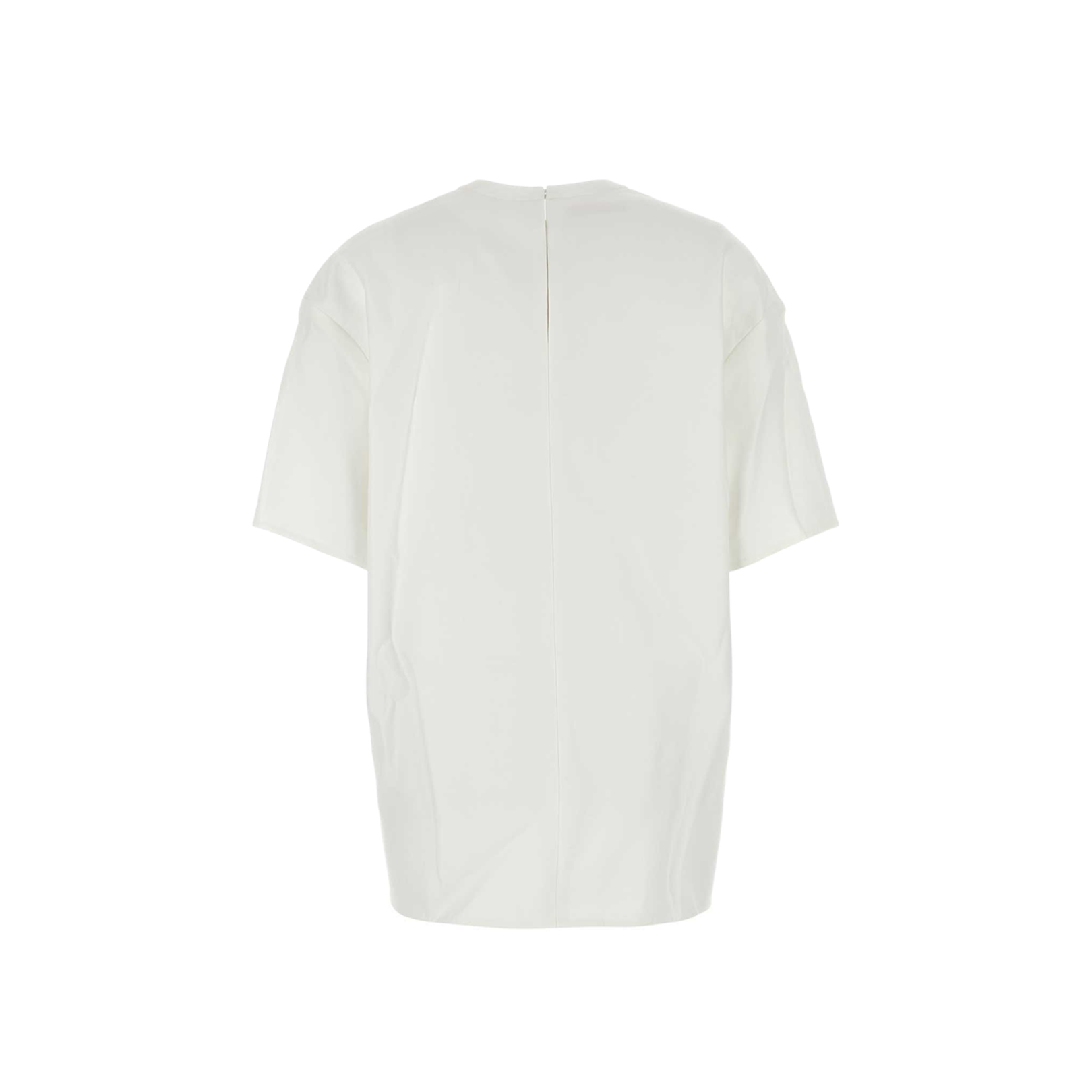 Cotton Blend Mid-Sleeve Top