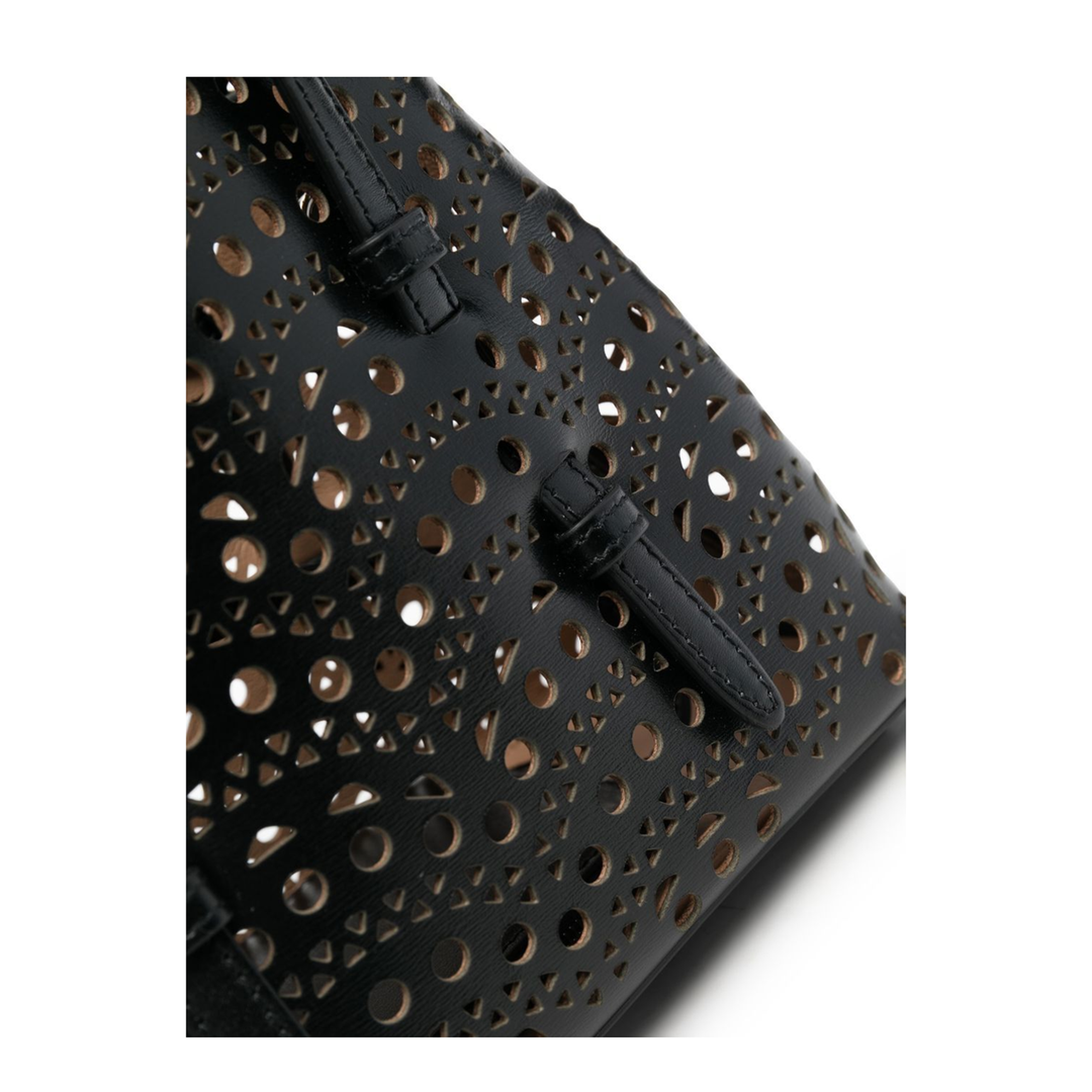 Mina 20 Small Calfskin Tote Bag - Noir