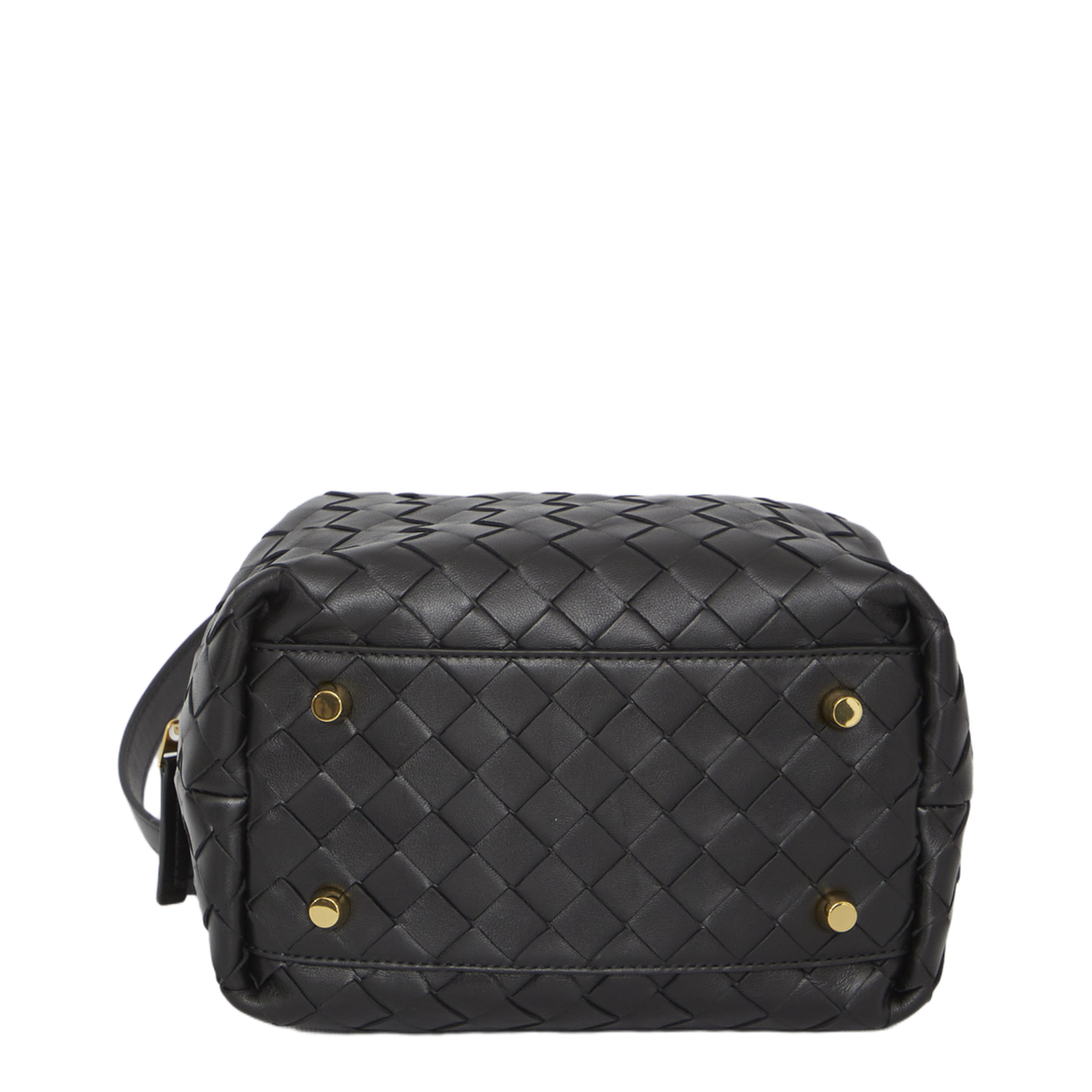 Bauletto Mini Leather Handbags - Black