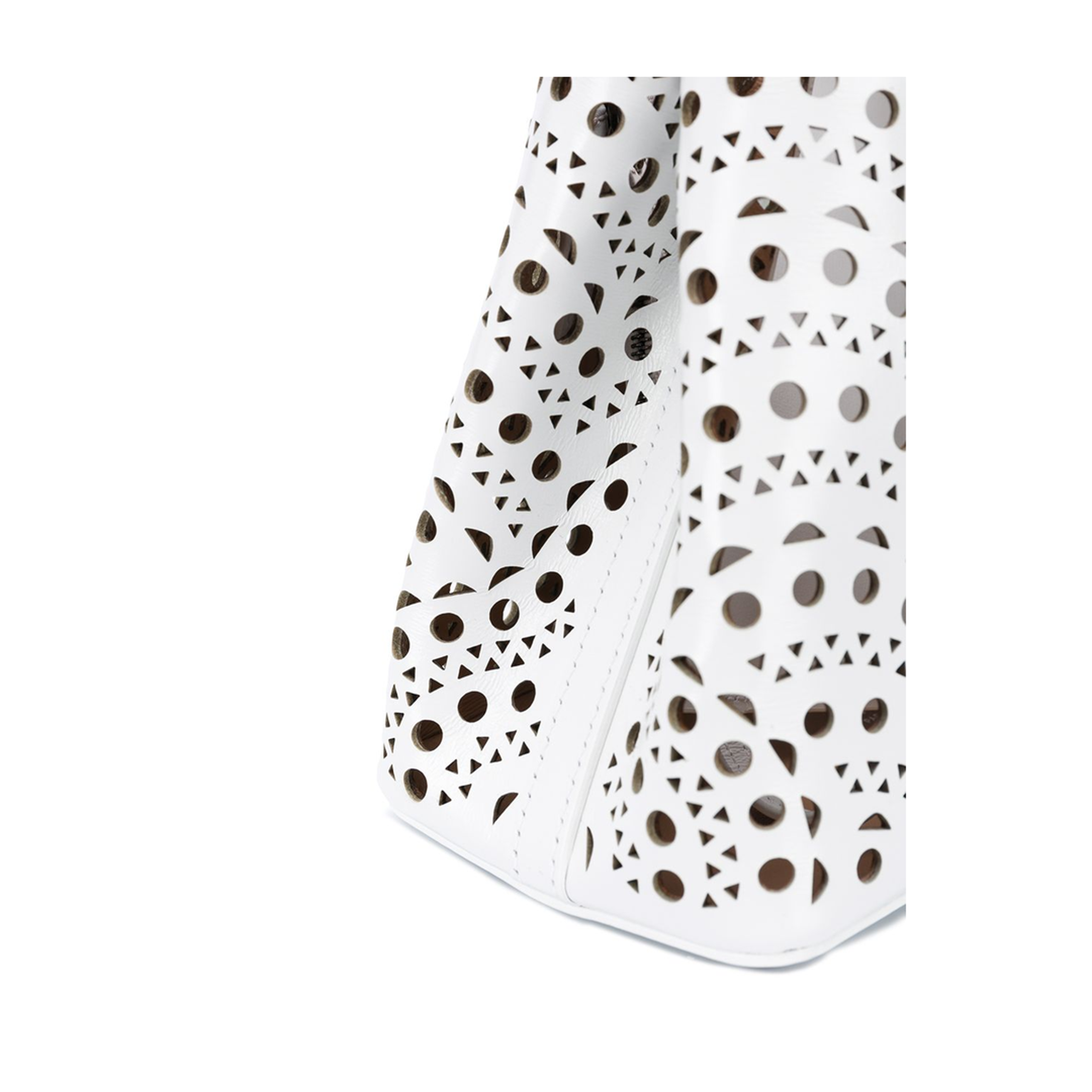 Mina 20 Bag in Vienne Wave Calfskin - Optical White