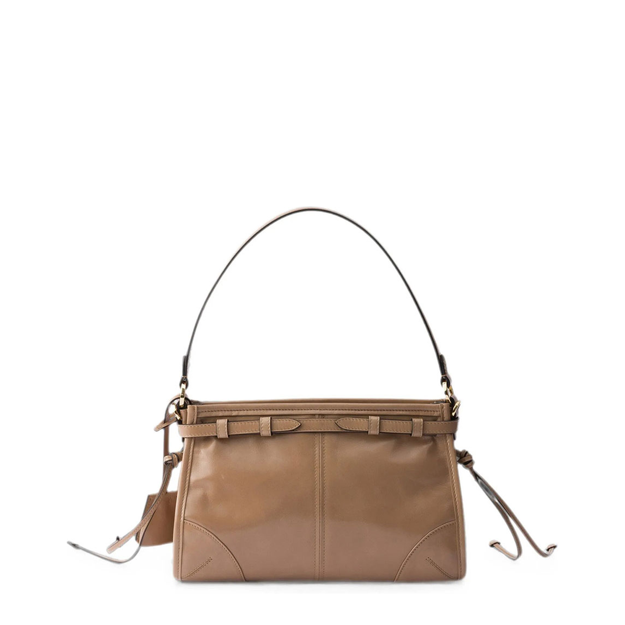 MAYFEYR - Prada - Bonnie Small Leather Handbag - 1BC297VOOM2CYRF0LT6