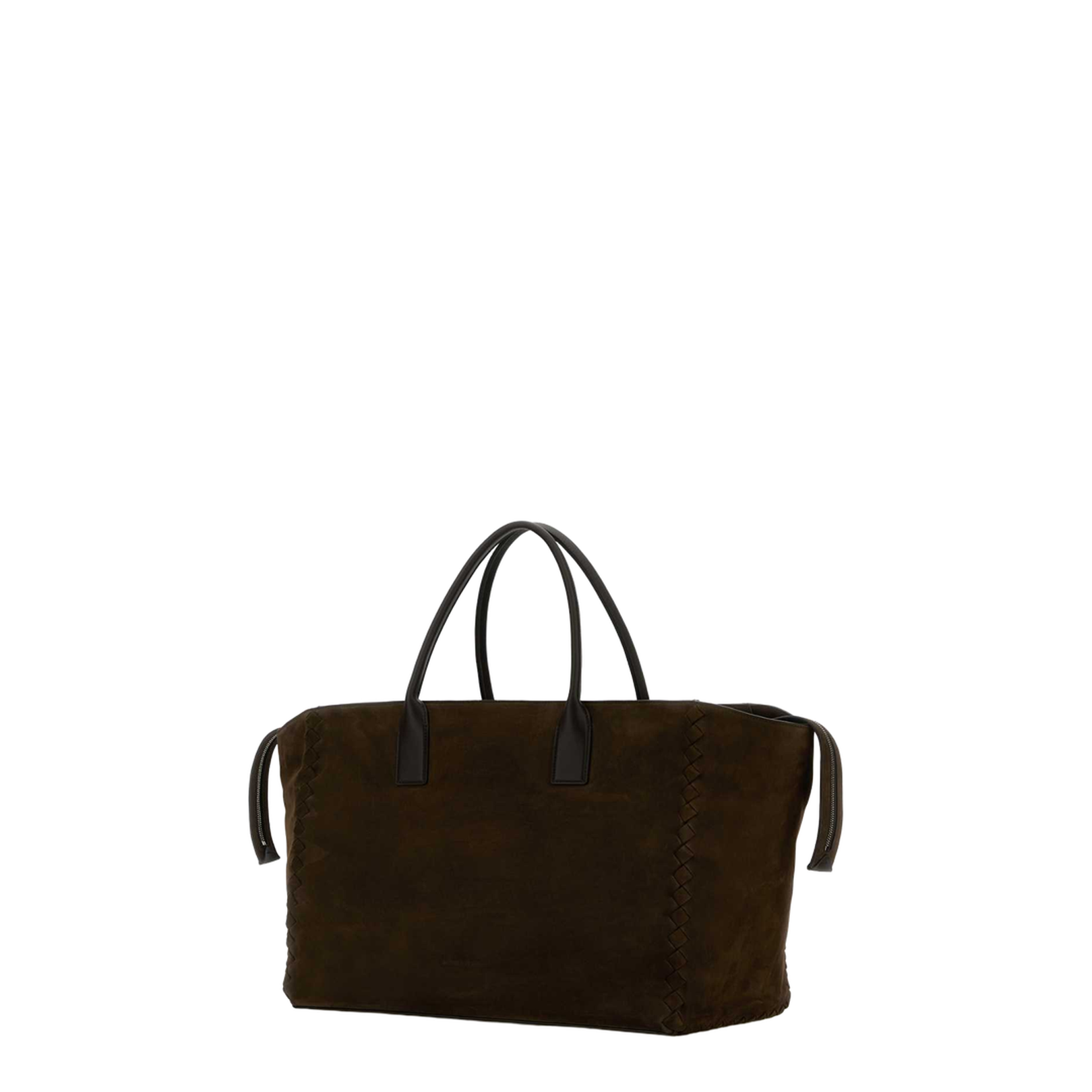 Dark Brown Nabuk Large Cabat Shopping Bag