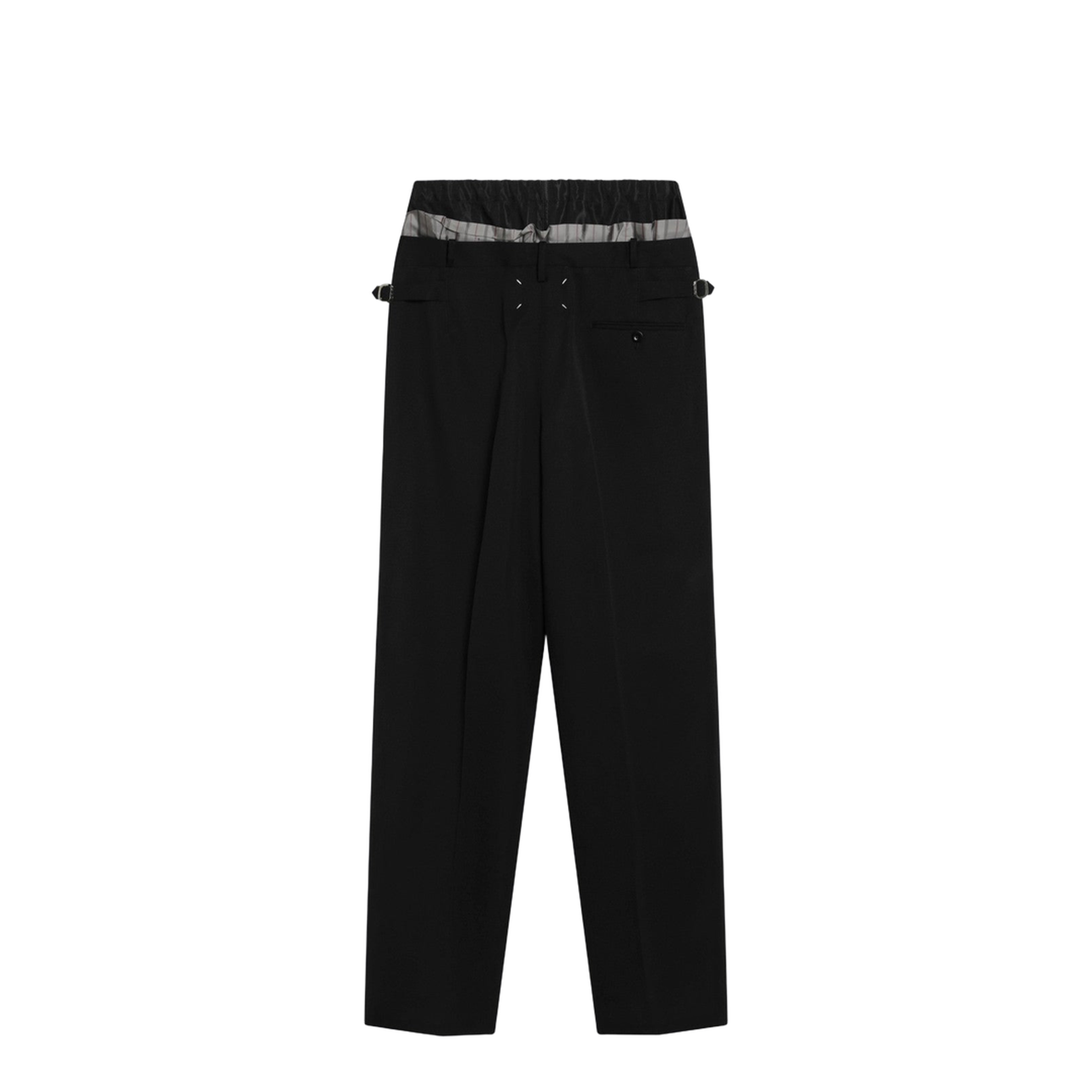 Black Trousers Anonymity of the Lining