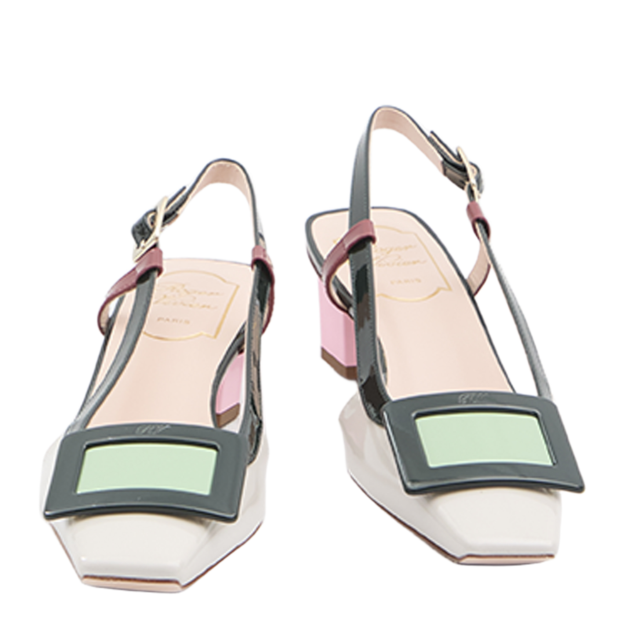 Slingback Pumps in Patent Leather