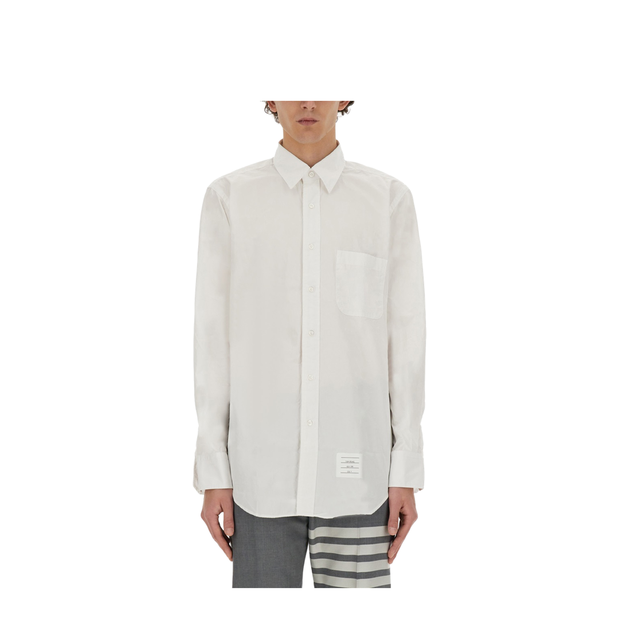 Signature Grosgrain Placket Shirt