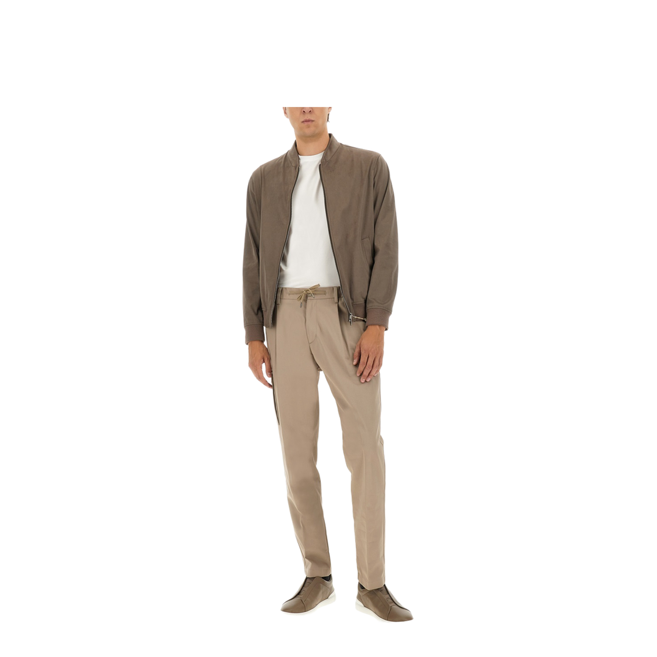 Resort Bomber Jacket in Suede Alternatives