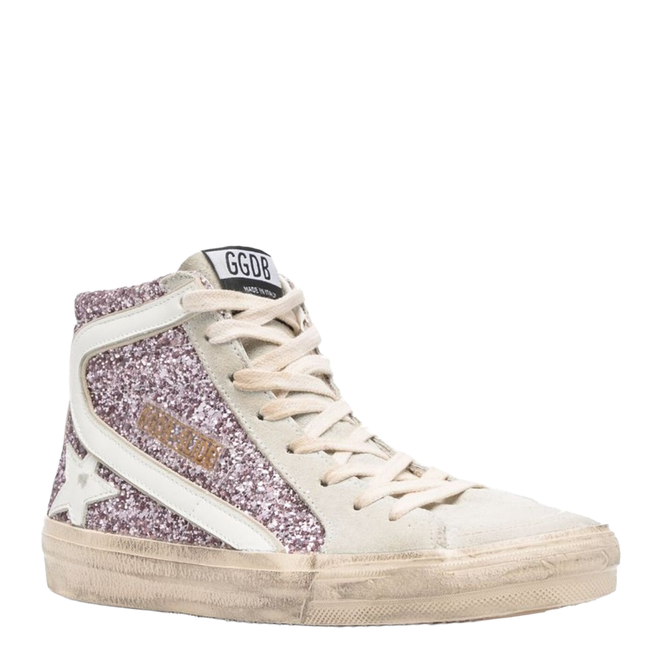 MAYFEYR - Golden Goose - Sneaker With Glitter And Zipper - GWF00115F00452682284