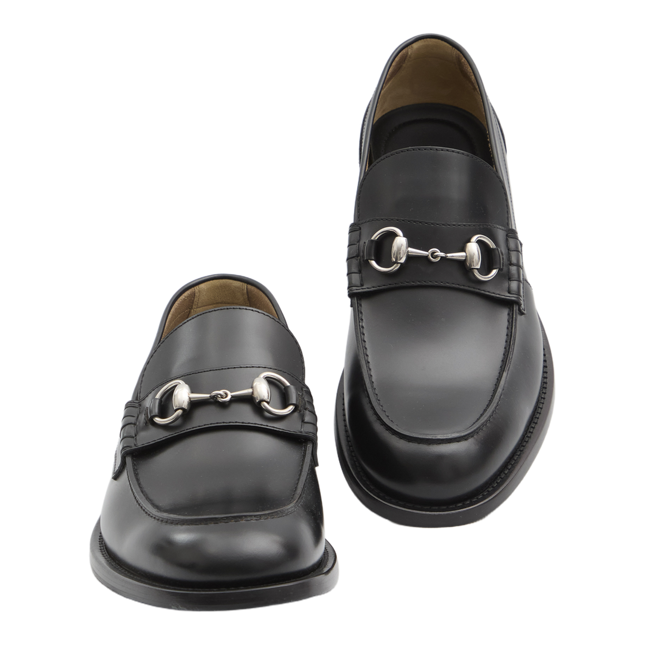 Loafer with Horsebit in Black Leather