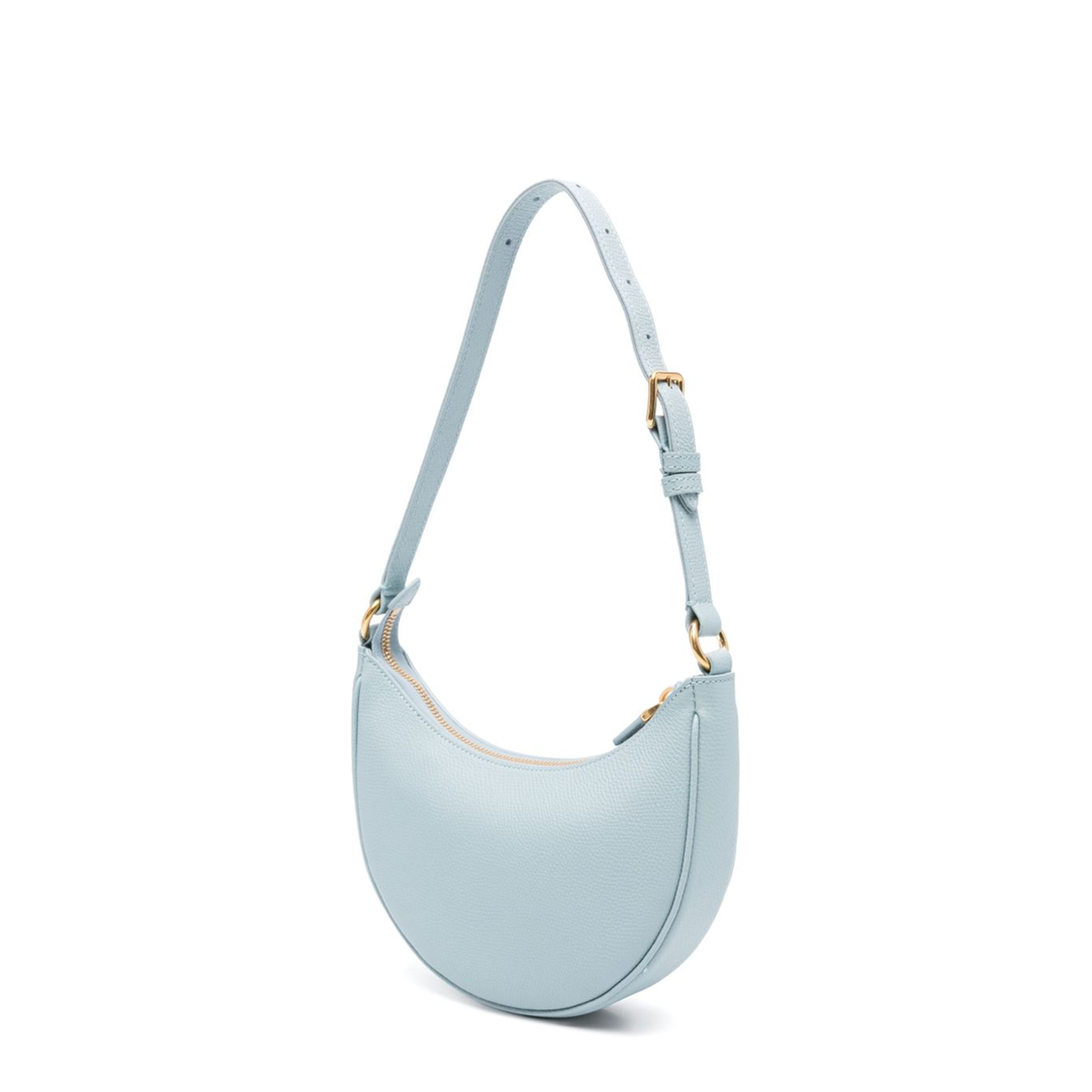 VLogo Signature Mini Leather Hobo Bag