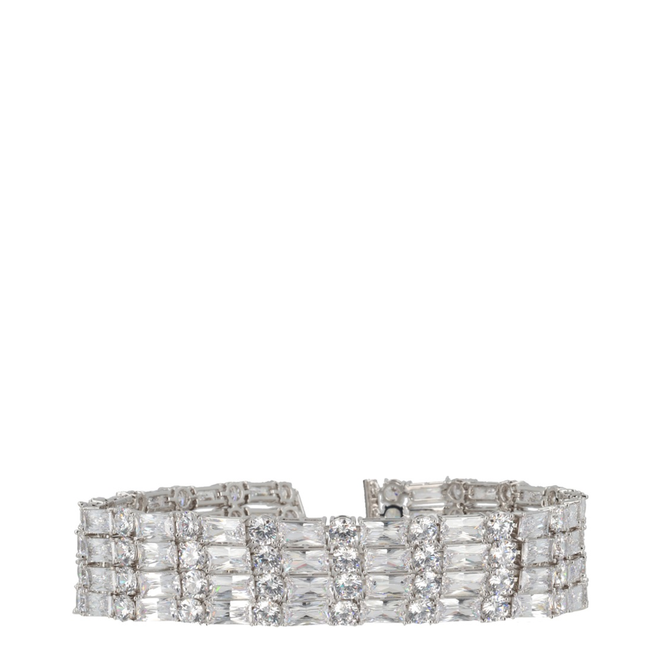 MAYFEYR - Self Portrait - Crystal Choker Necklace - RS26602NSLSILVER