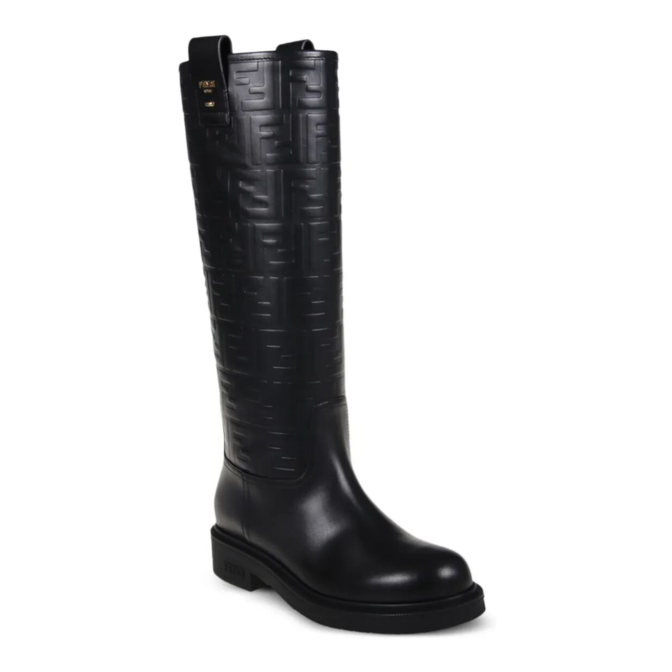 MAYFEYR - Fendi - Filo Stamped Ff Motif High Boots - 8W8574AY9O