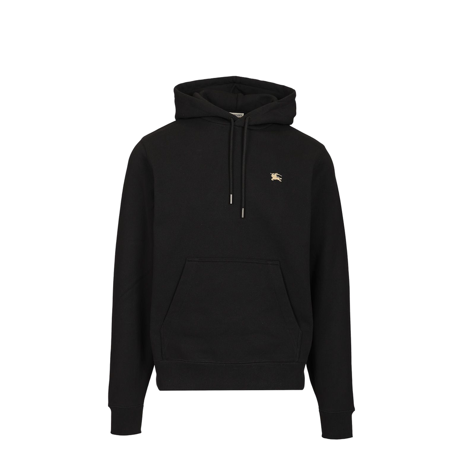 Logo Embroidered Drawstring Hoodie
