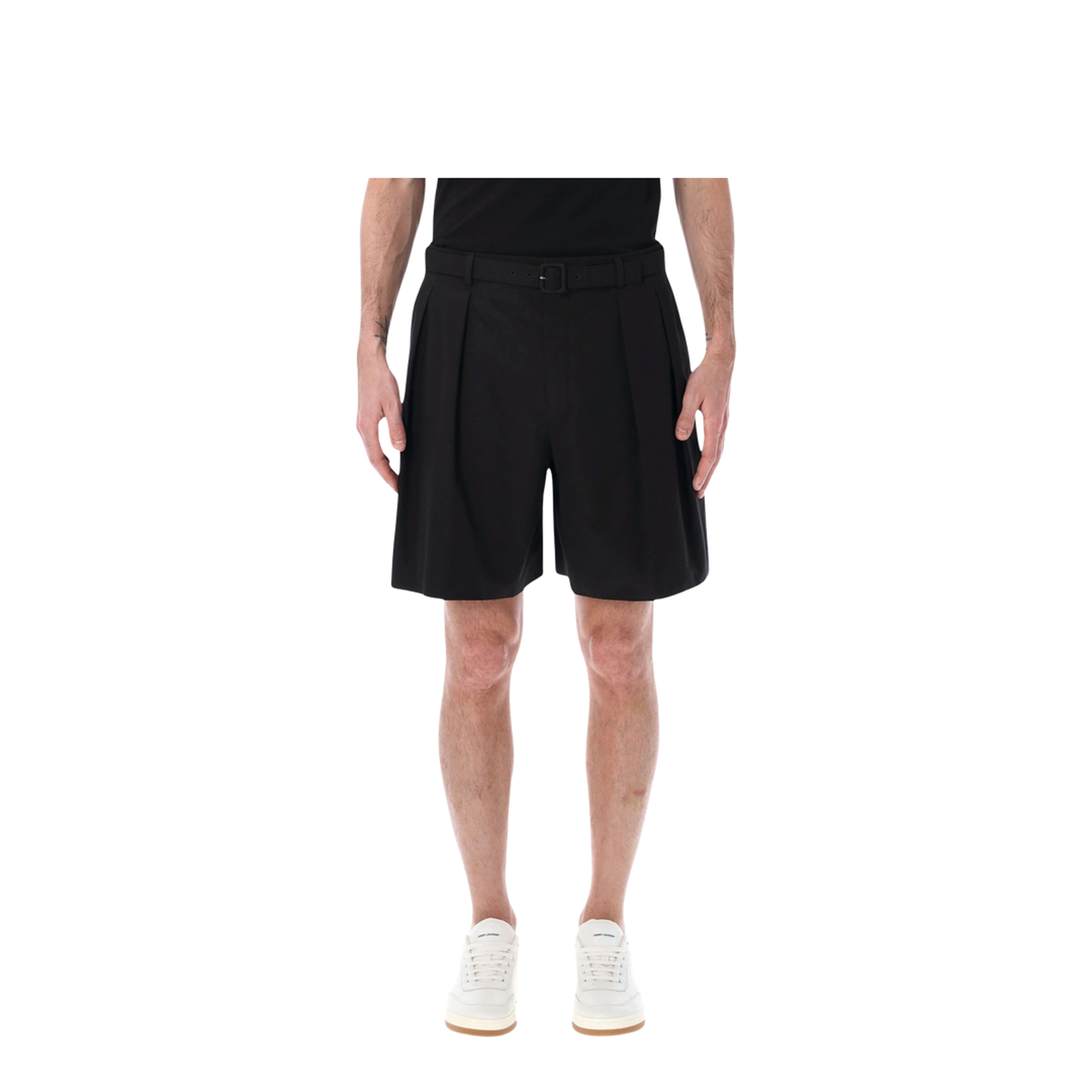 MAYFEYR - Saint Laurent - Shorts Black - 860929Y1H481000