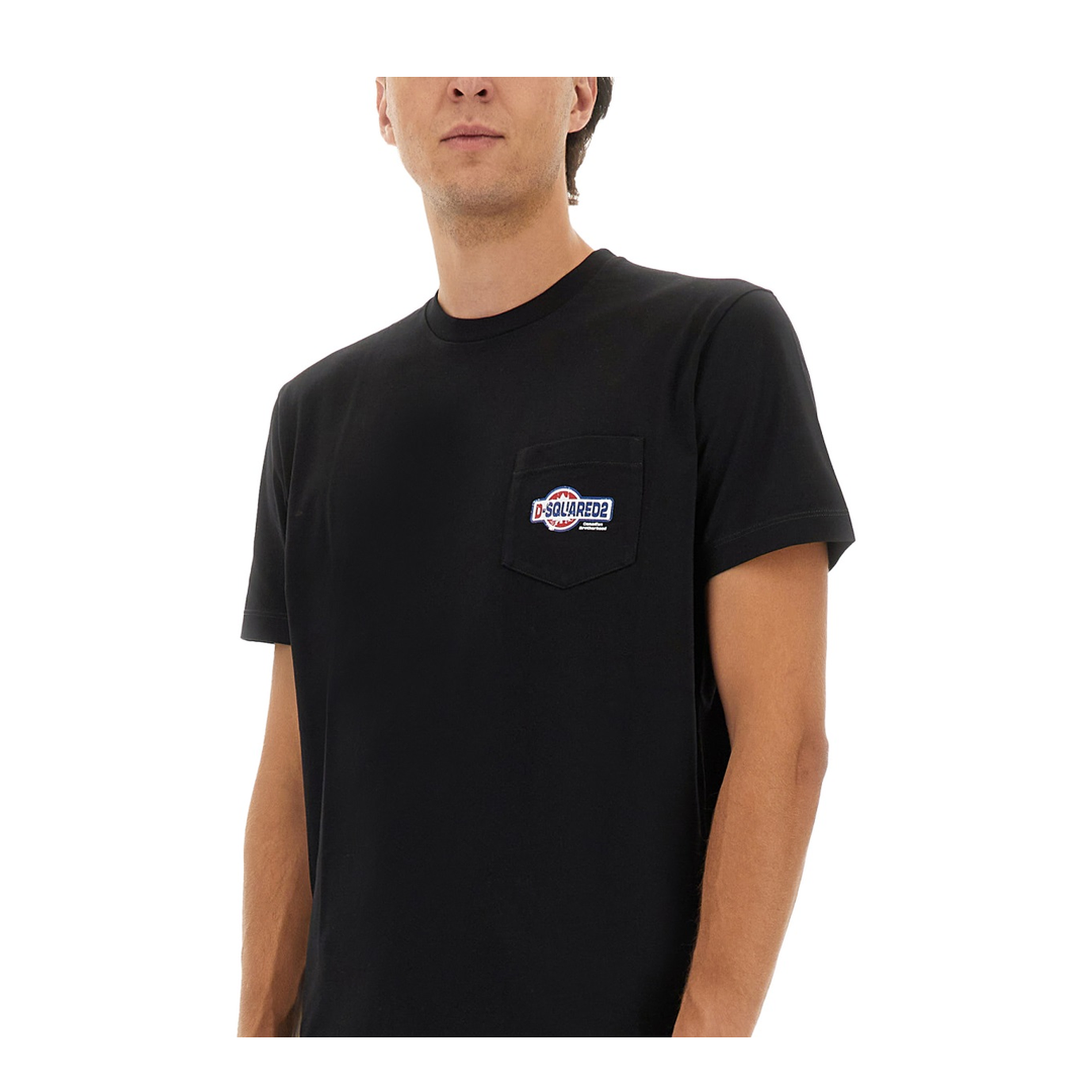 MAYFEYR - Dsquared2 - T-Shirt With Pocket And Logo - S74GD1449D20020900