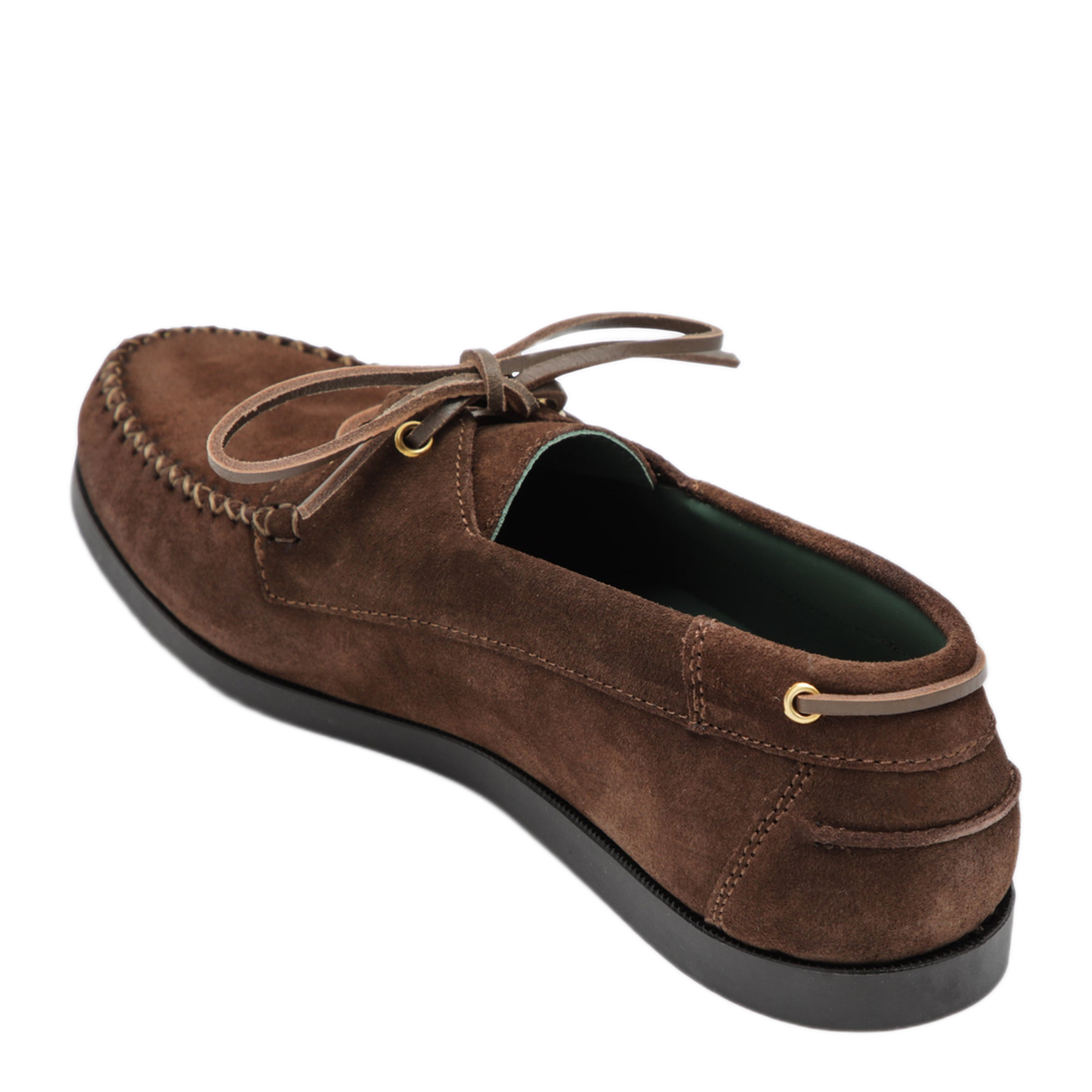 MAYFEYR - VINNY's - Brown Boat Shoe In Suede - 16202810
