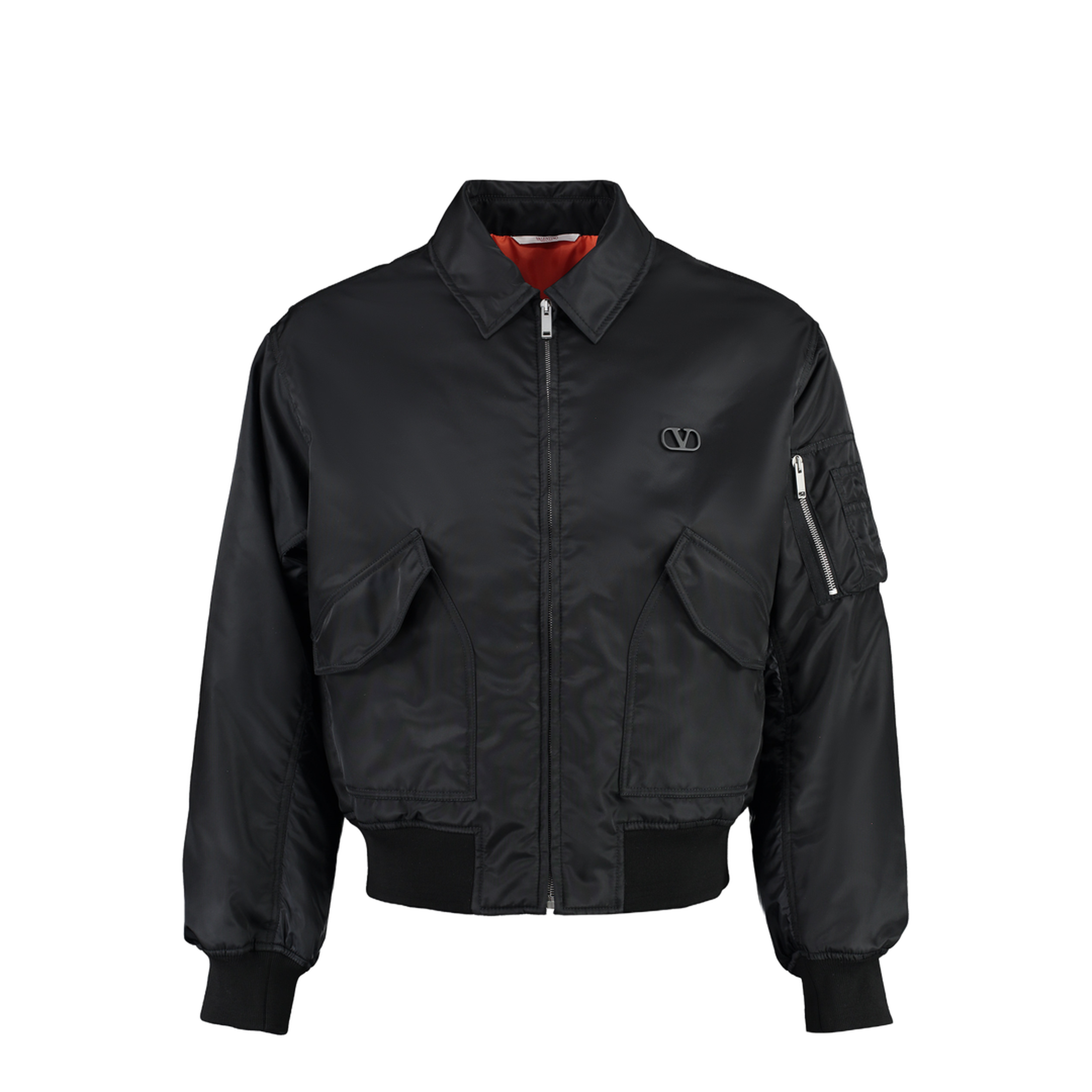 Nylon Bomber Jacket